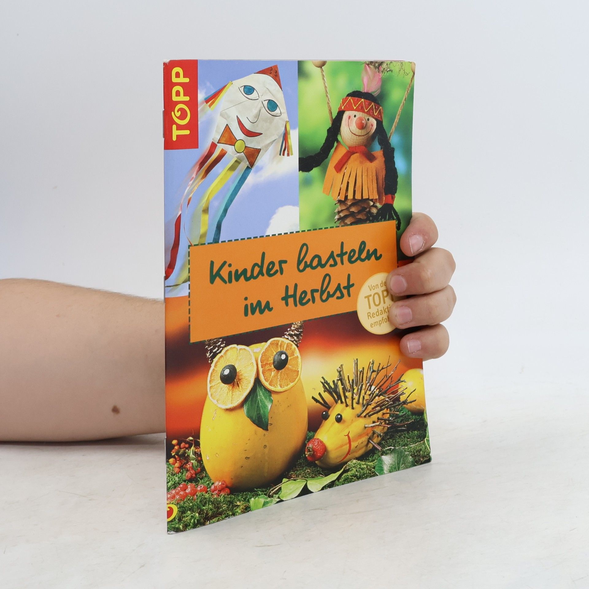 Kinder basteln im Herbst