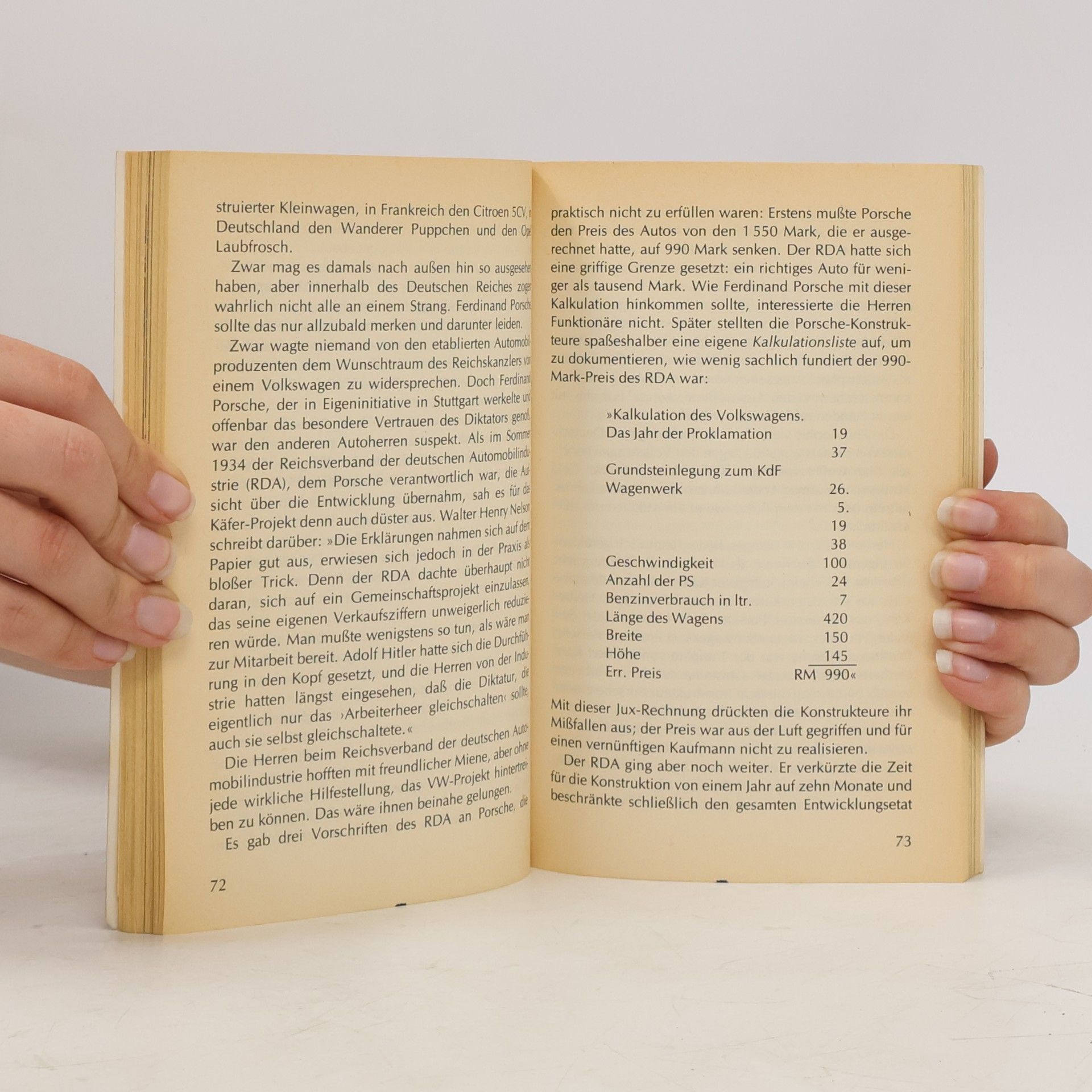 Peter Lanz Das große Käferbuch, Er läuft und läuft und läuft. Er läuft und läuft und läuft...