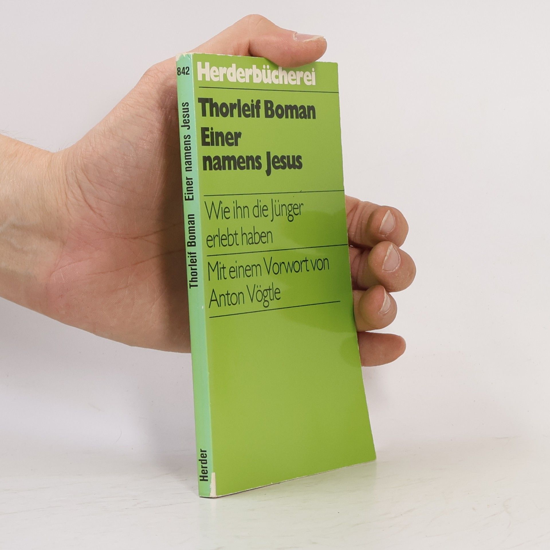 Thorleif Boman Einer namens Jesus