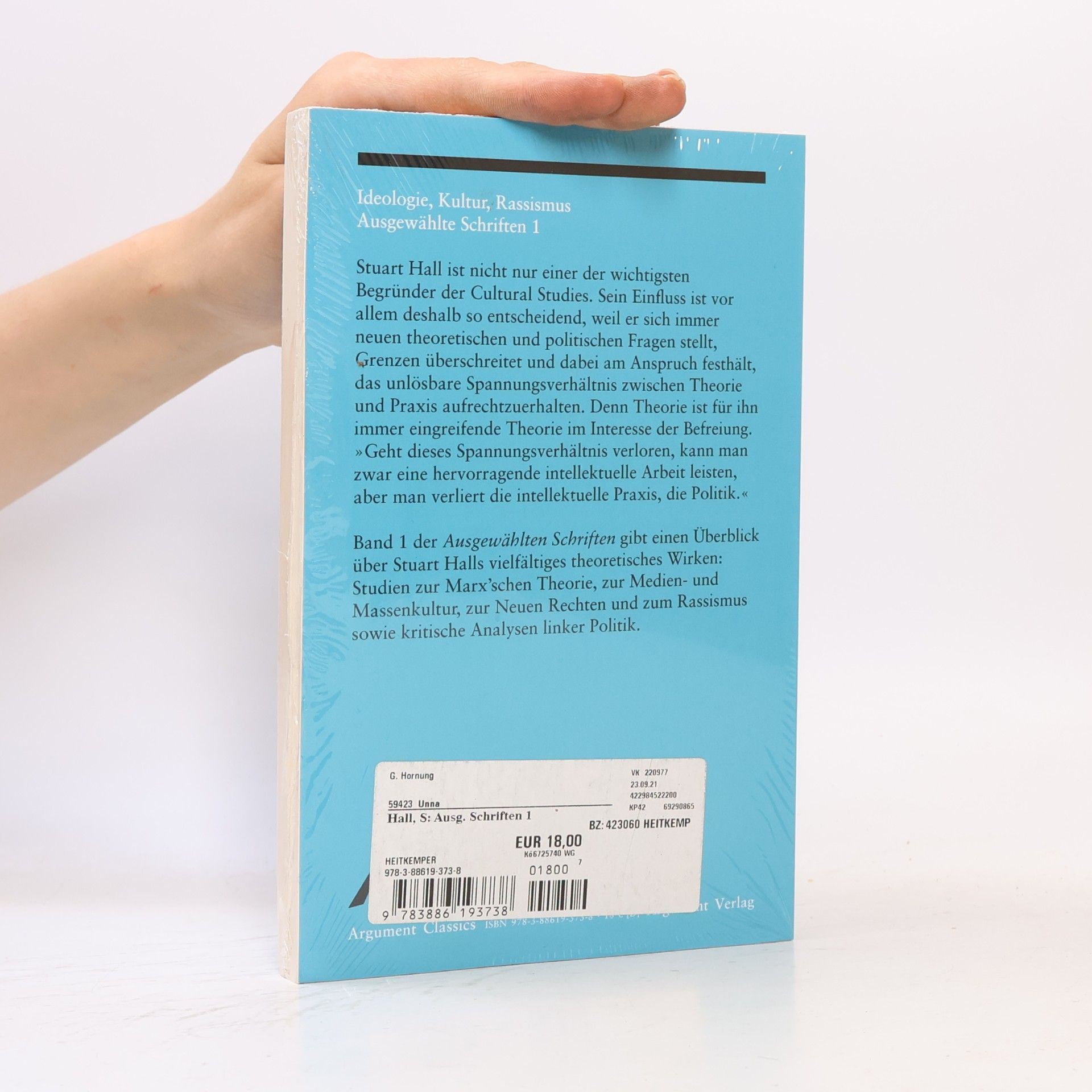 Stuart Hall Ausgewählte Schriften