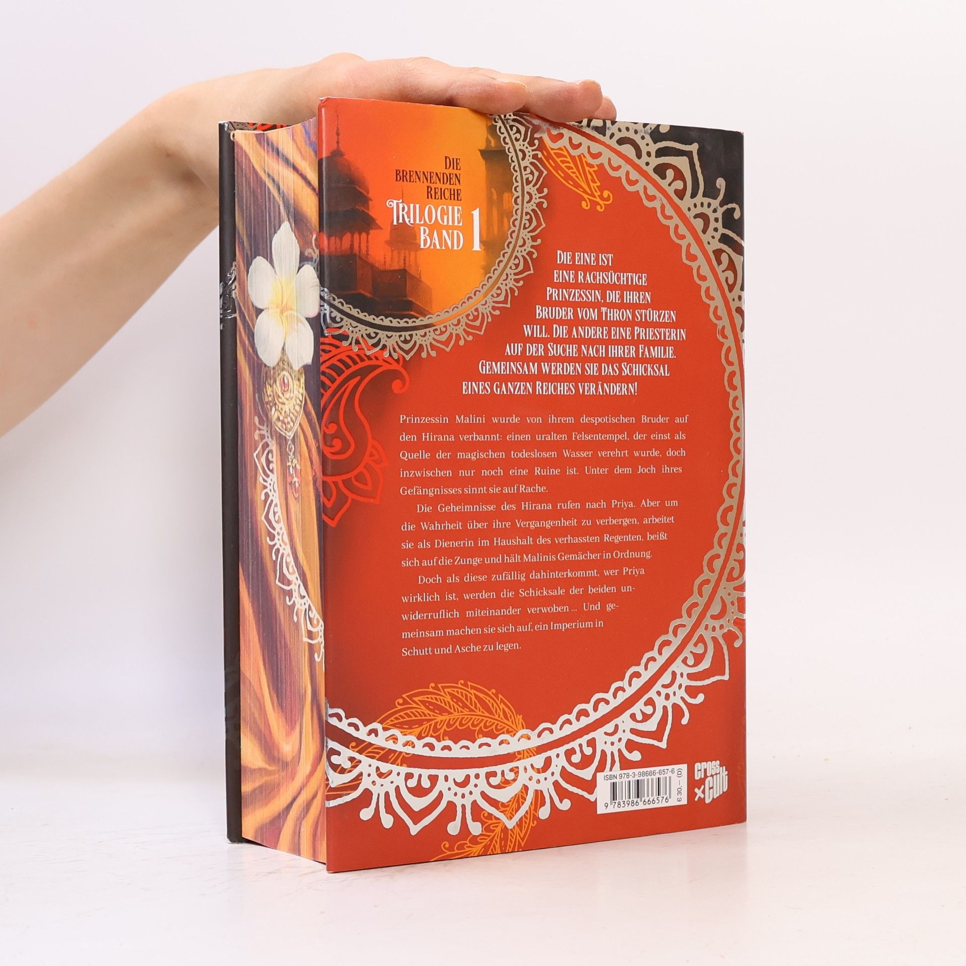 Tasha Suri Der Jasmin-Thron (Die brennenden Reiche 1): Eine sapphische Romantasy World-Fantasy-Award-Gewinner und Booktok-Sensation! Collector's Edition mit Farbschnitt, Lesebändchen und Mini-Print