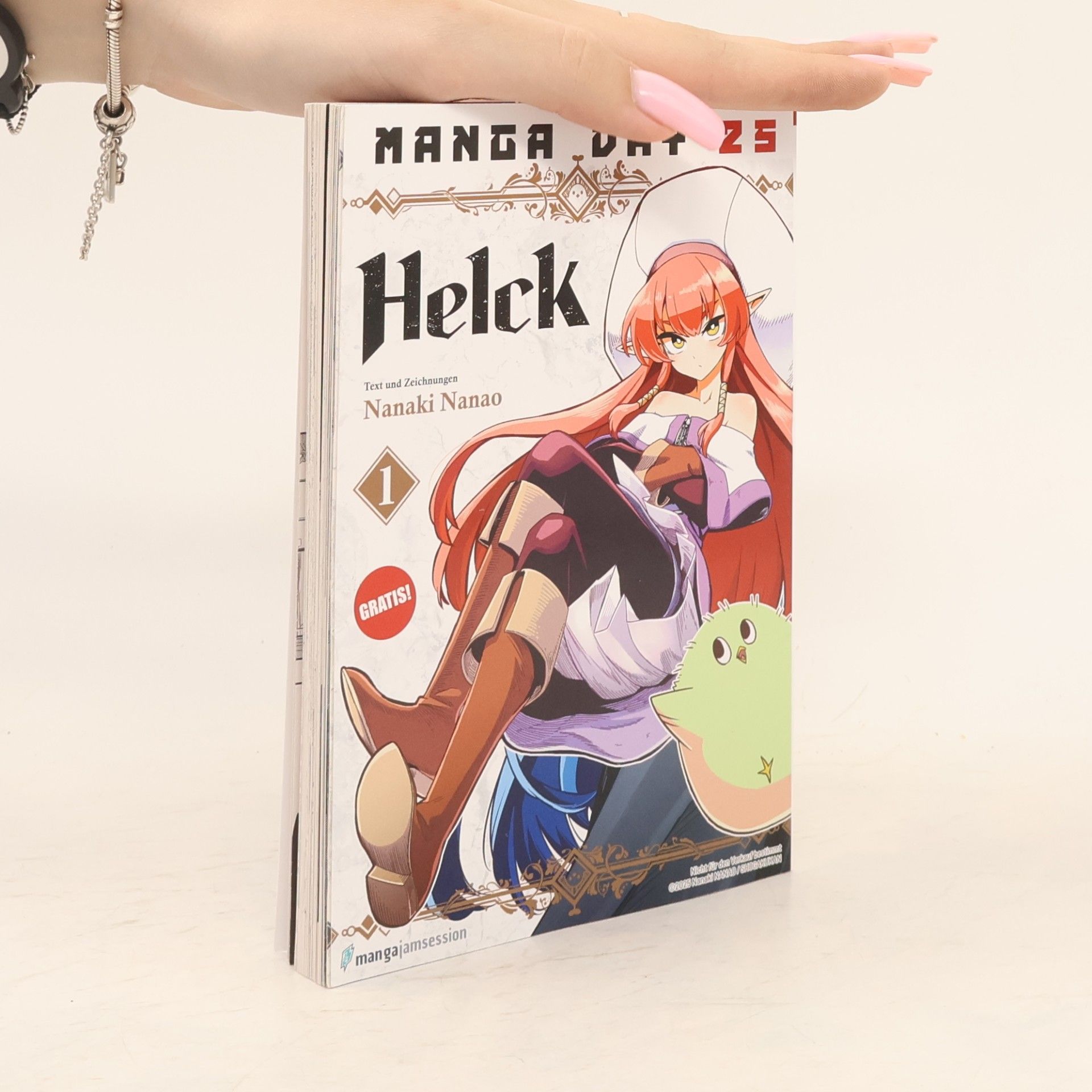 Nanaki Nanao Manga day 25. Helck