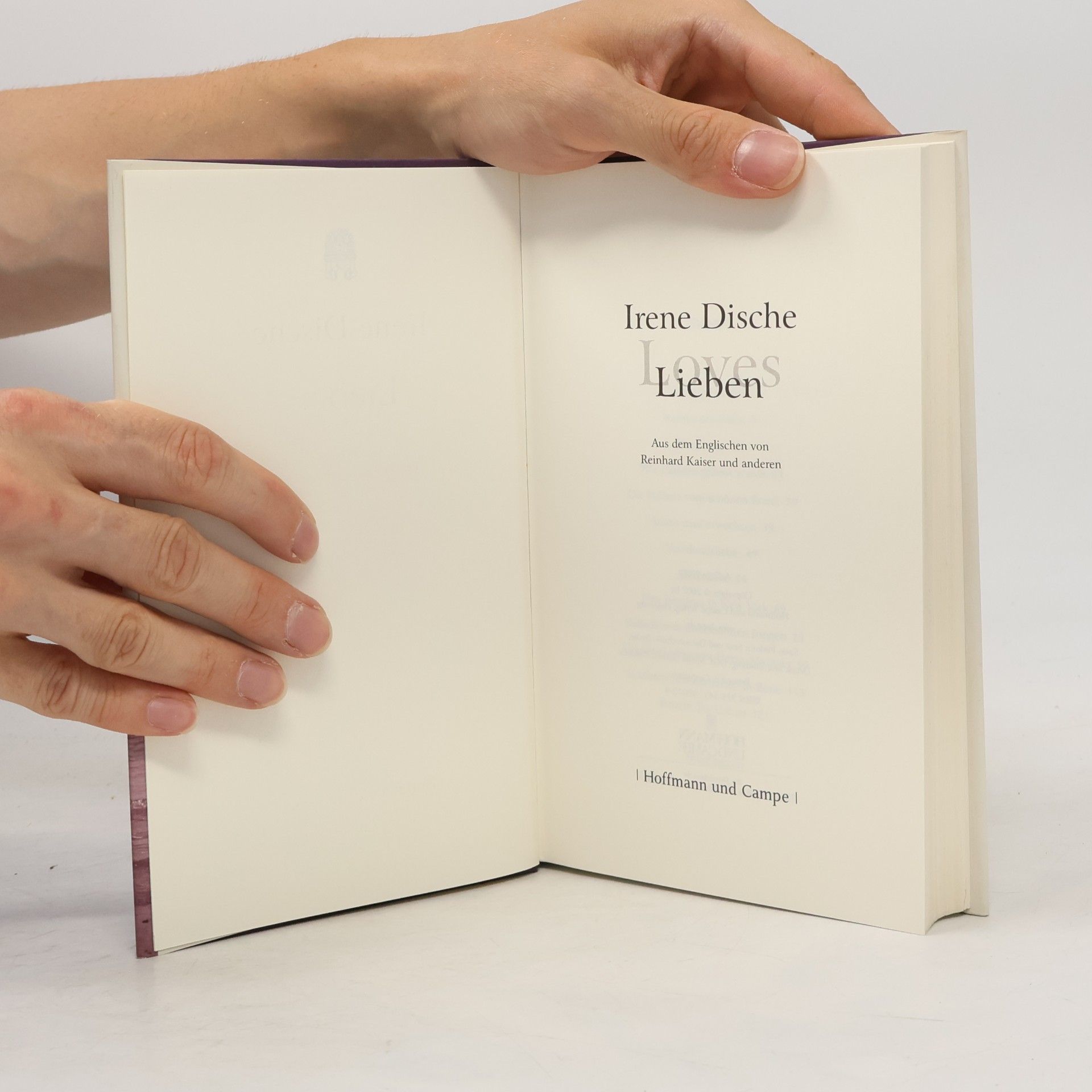 Irene Dische Lieben