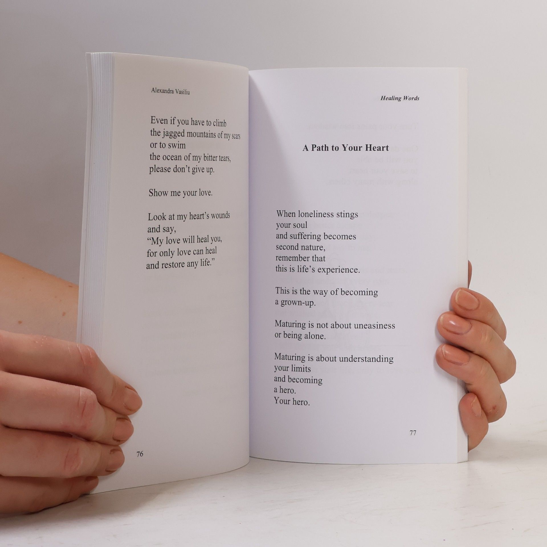 Alexandra Vasiliu Healing Words