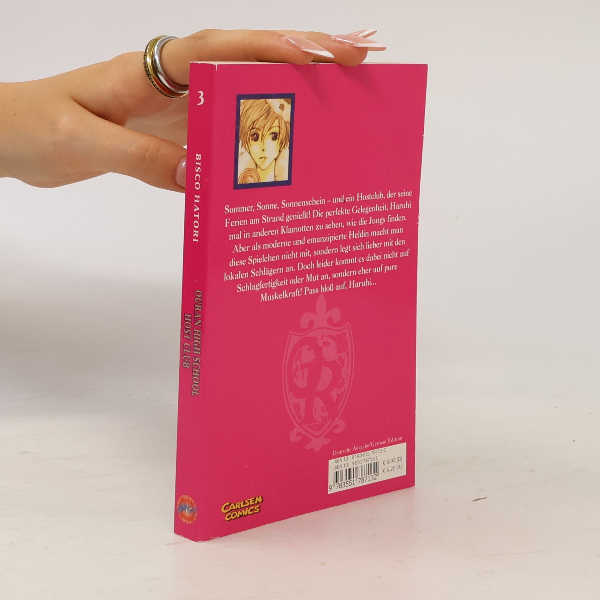 Bisco Hatori Ouran Highschool Host Club 3