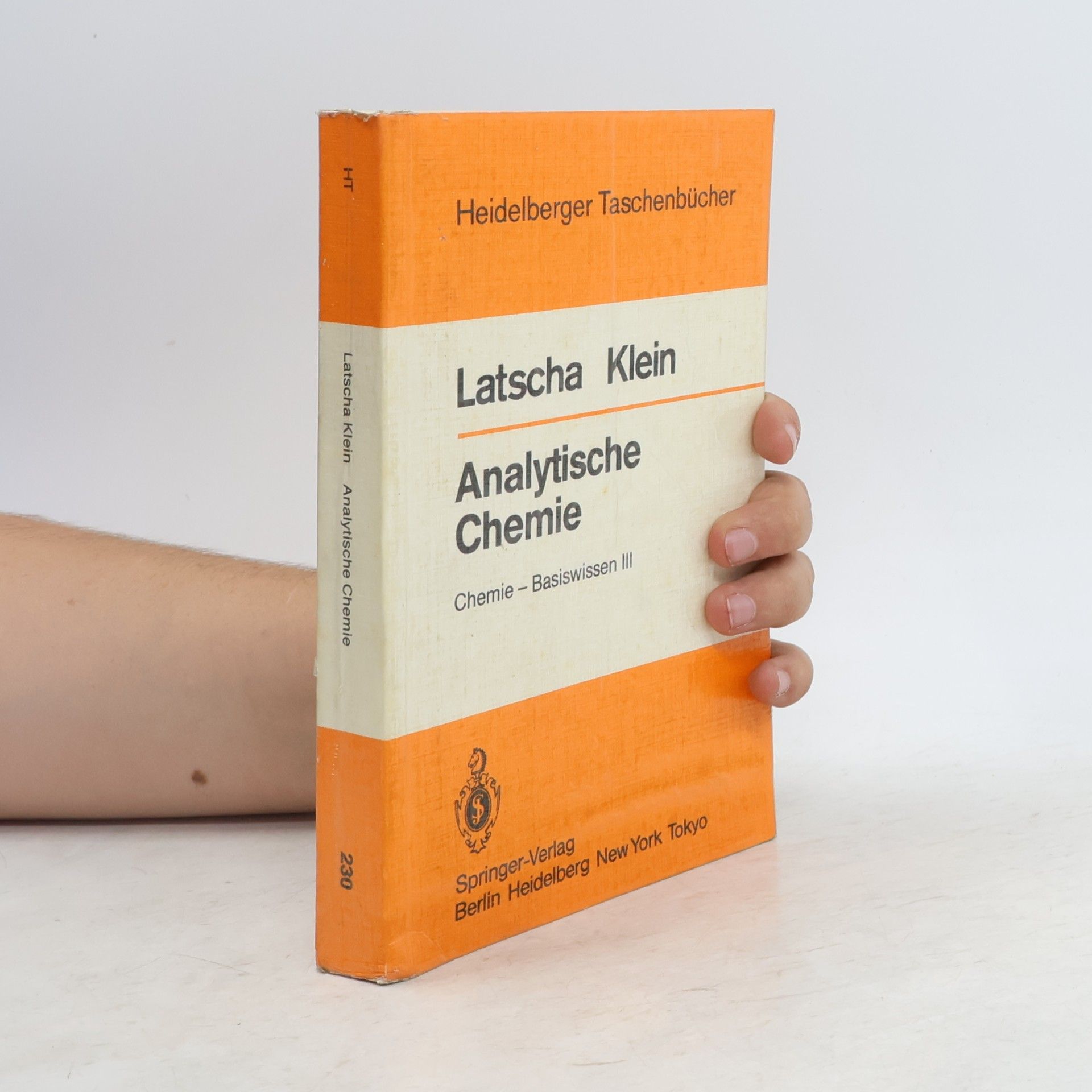 Heidelberger Taschenbücher - 230: Analytische Chemie