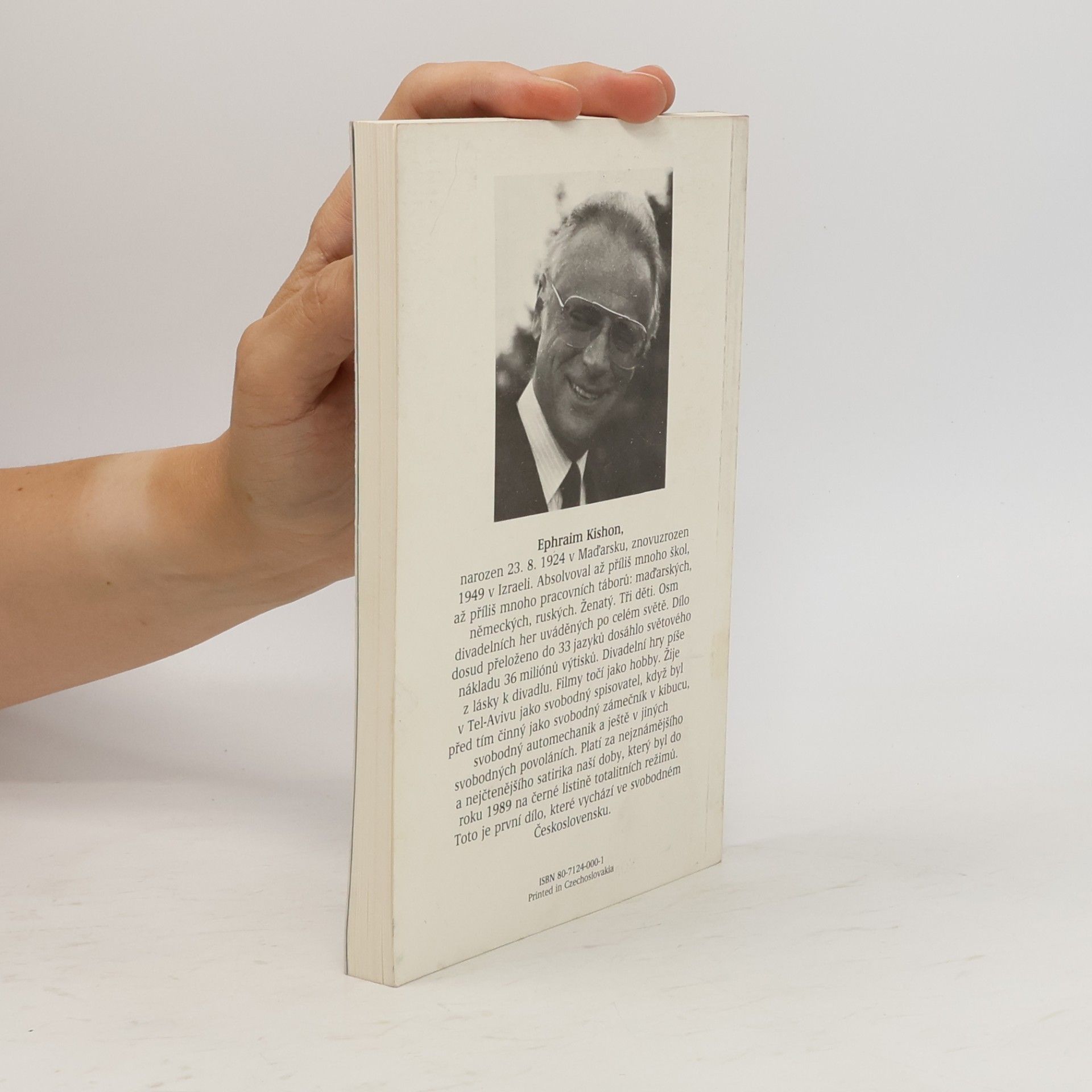 Ephraim Kishon Inkognito v Praze