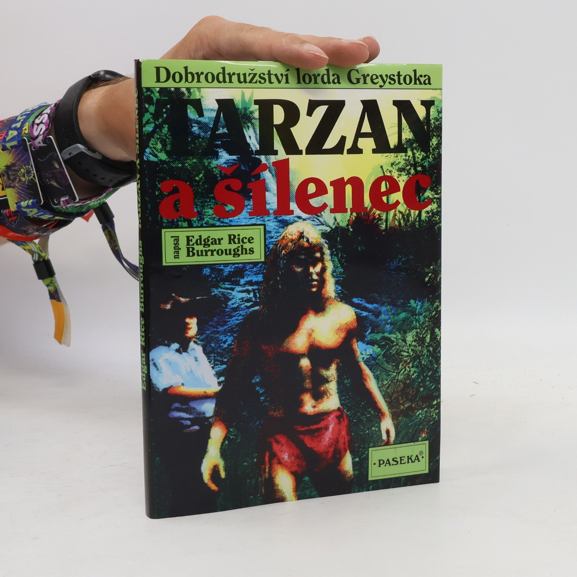 Edgar Rice Burrroughs Tarzan a šílenec