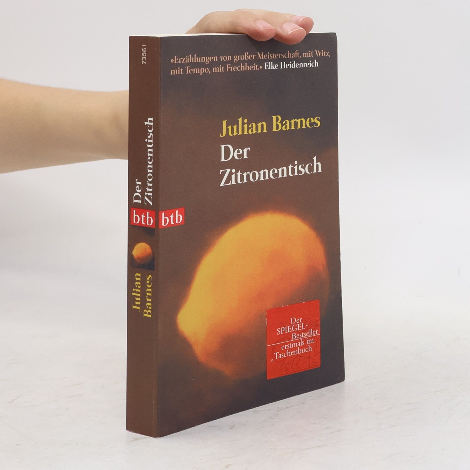 Julian Barnes Der Zitronentisch