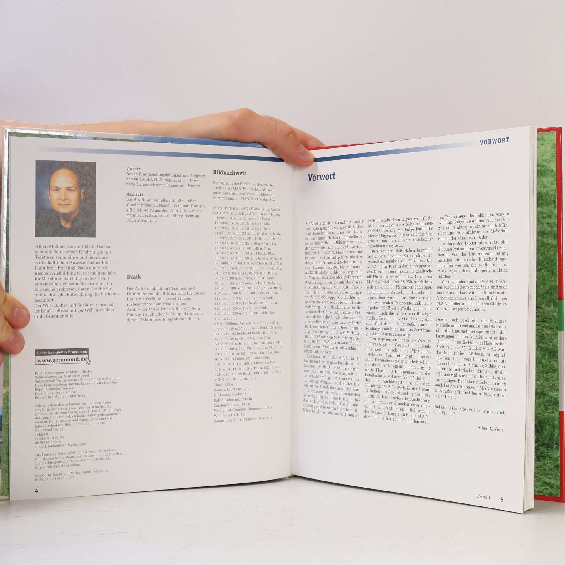 Albert Mößmer Typenatlas MAN-Traktoren