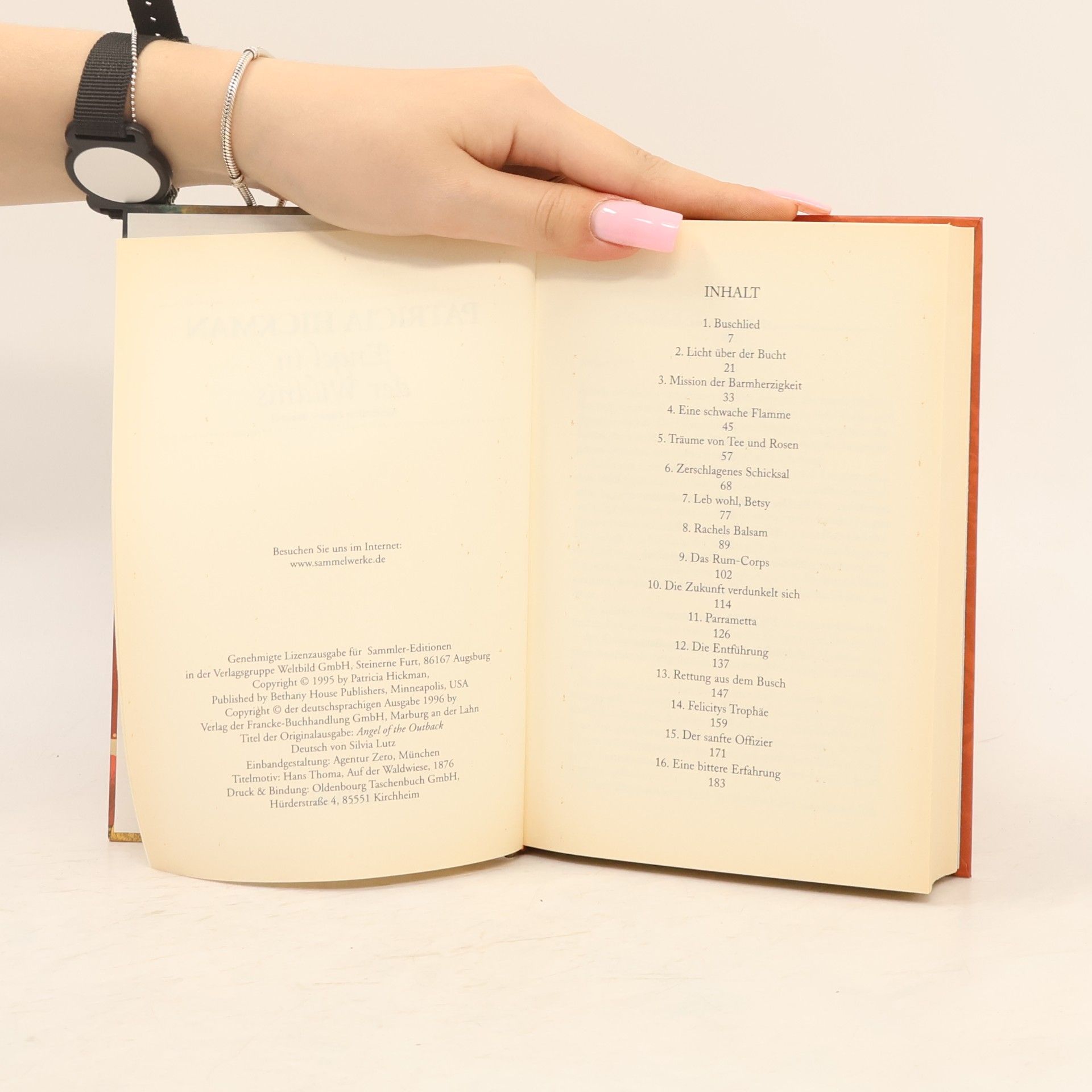 Patricia Hickman Engel in der Wildnis