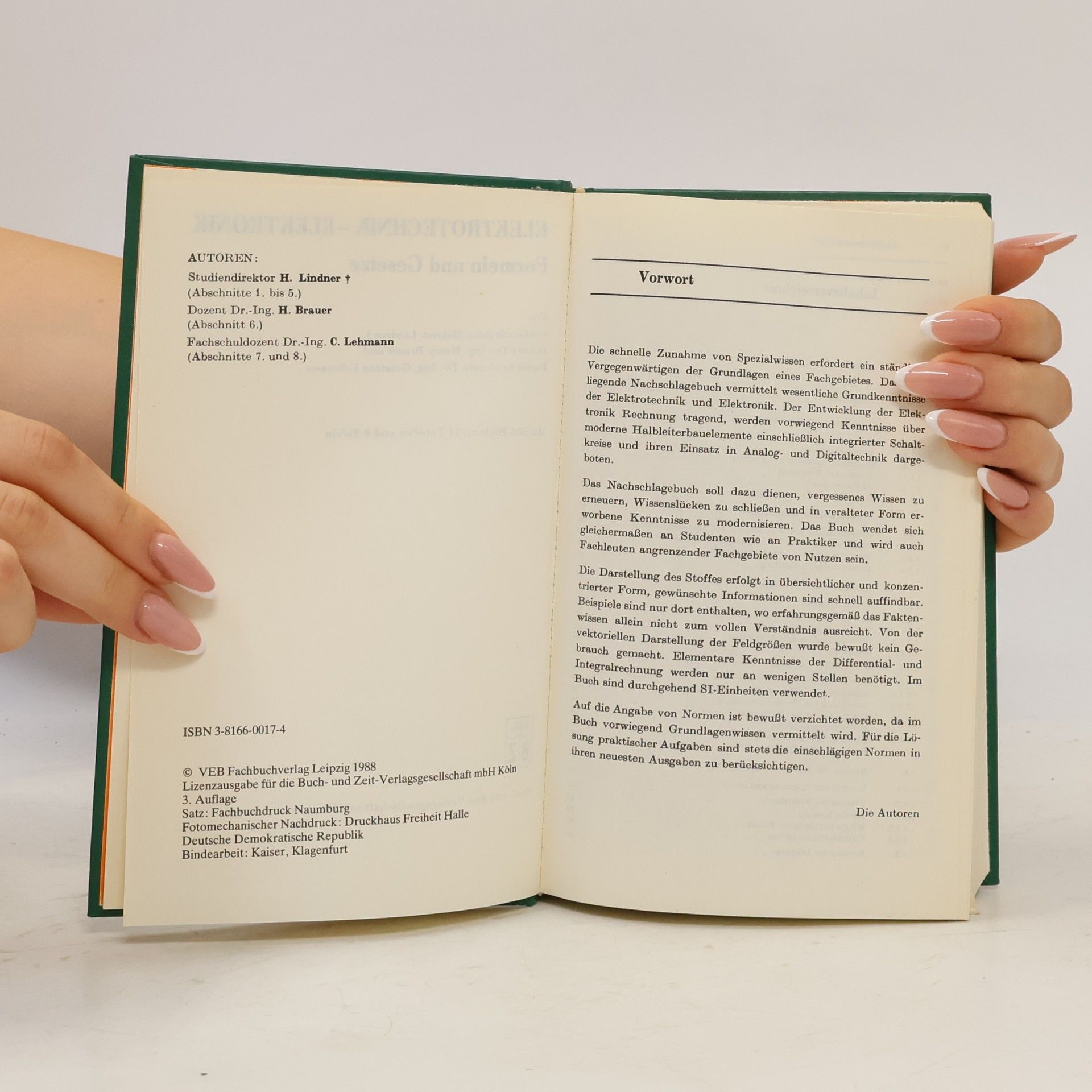 Various authors Elektrotechnik-elektronik. Grundlagen und Begriffe