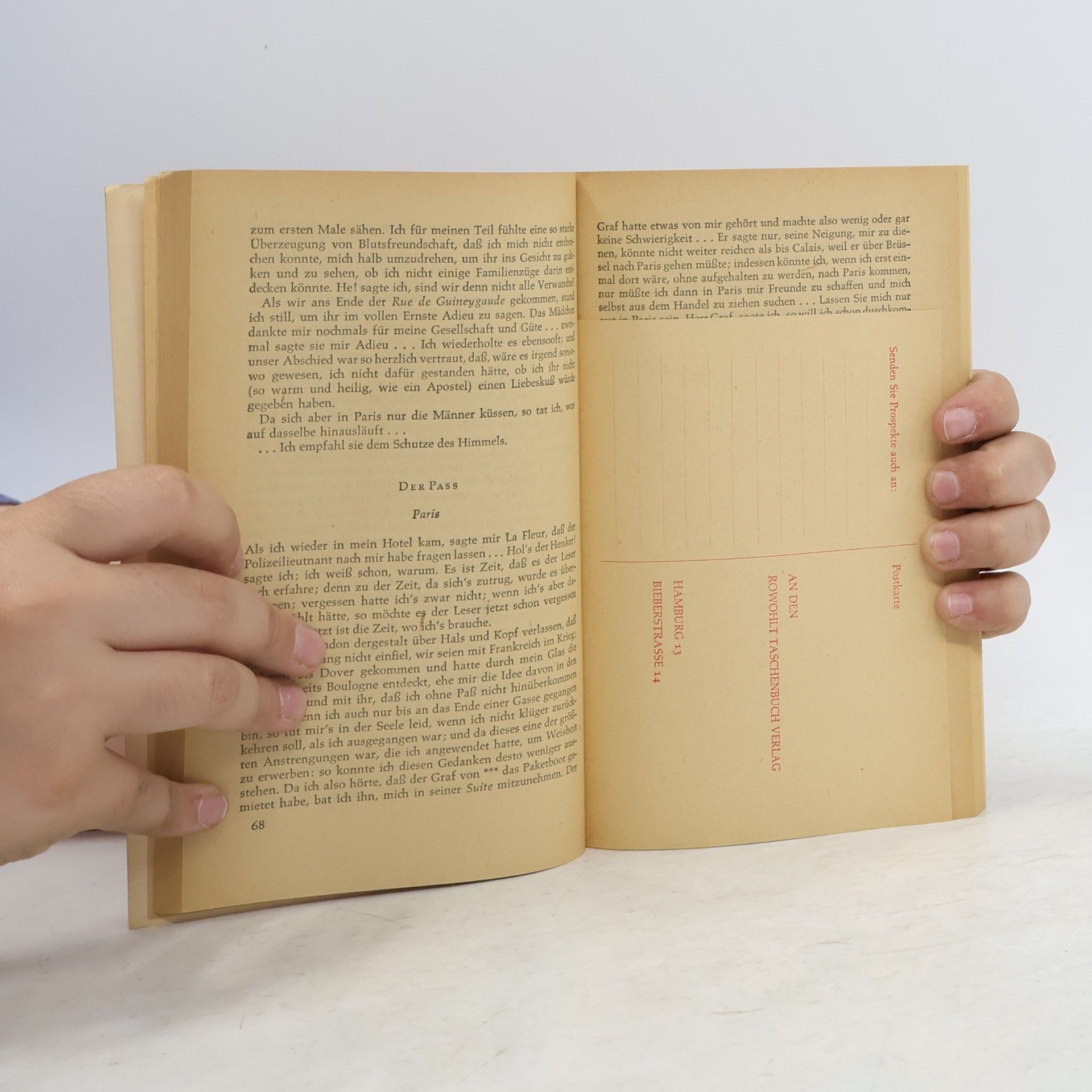Laurence Sterne Empfindsame Reise