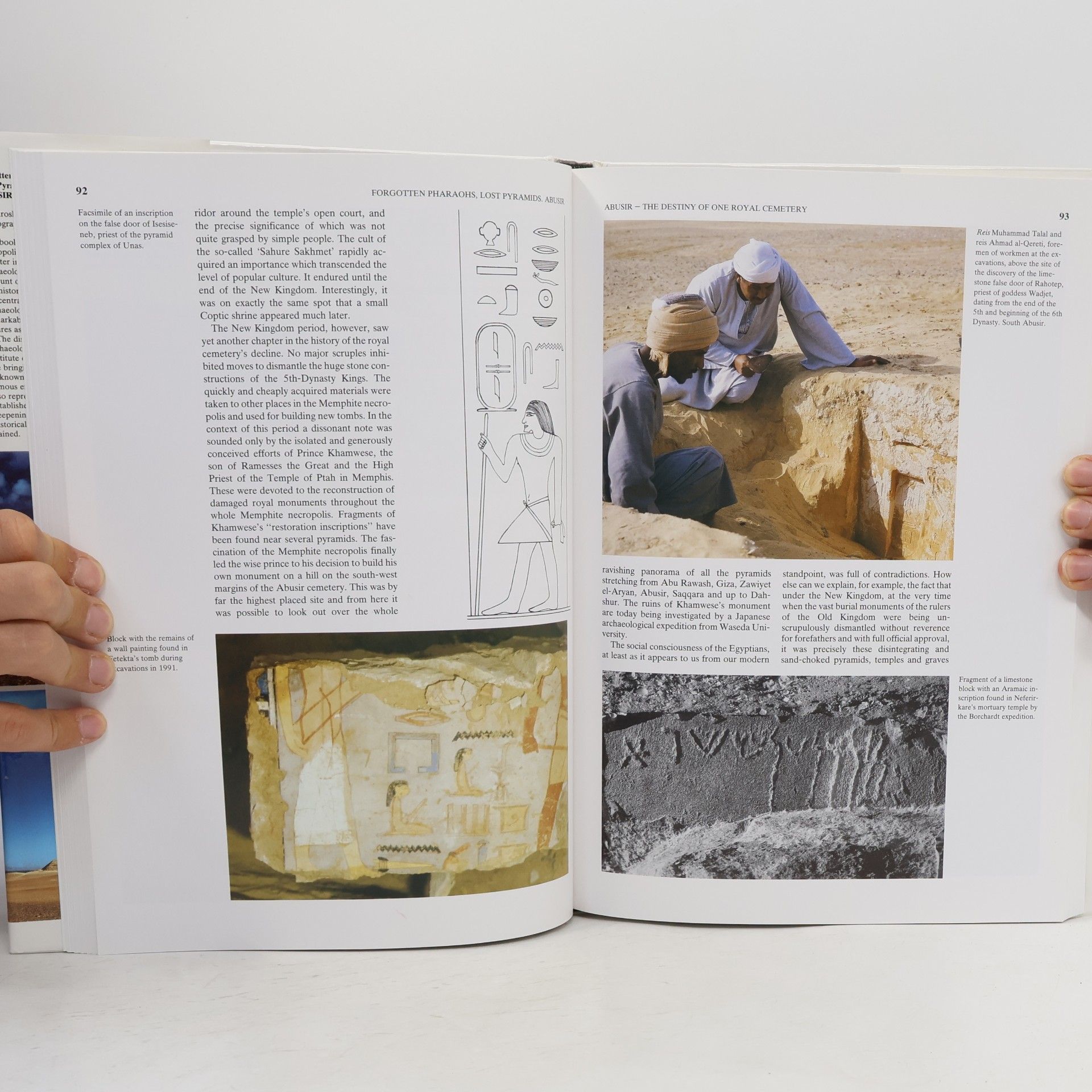 Miroslav Verner Forgotten pharaohs, lost pyramids : Abusir