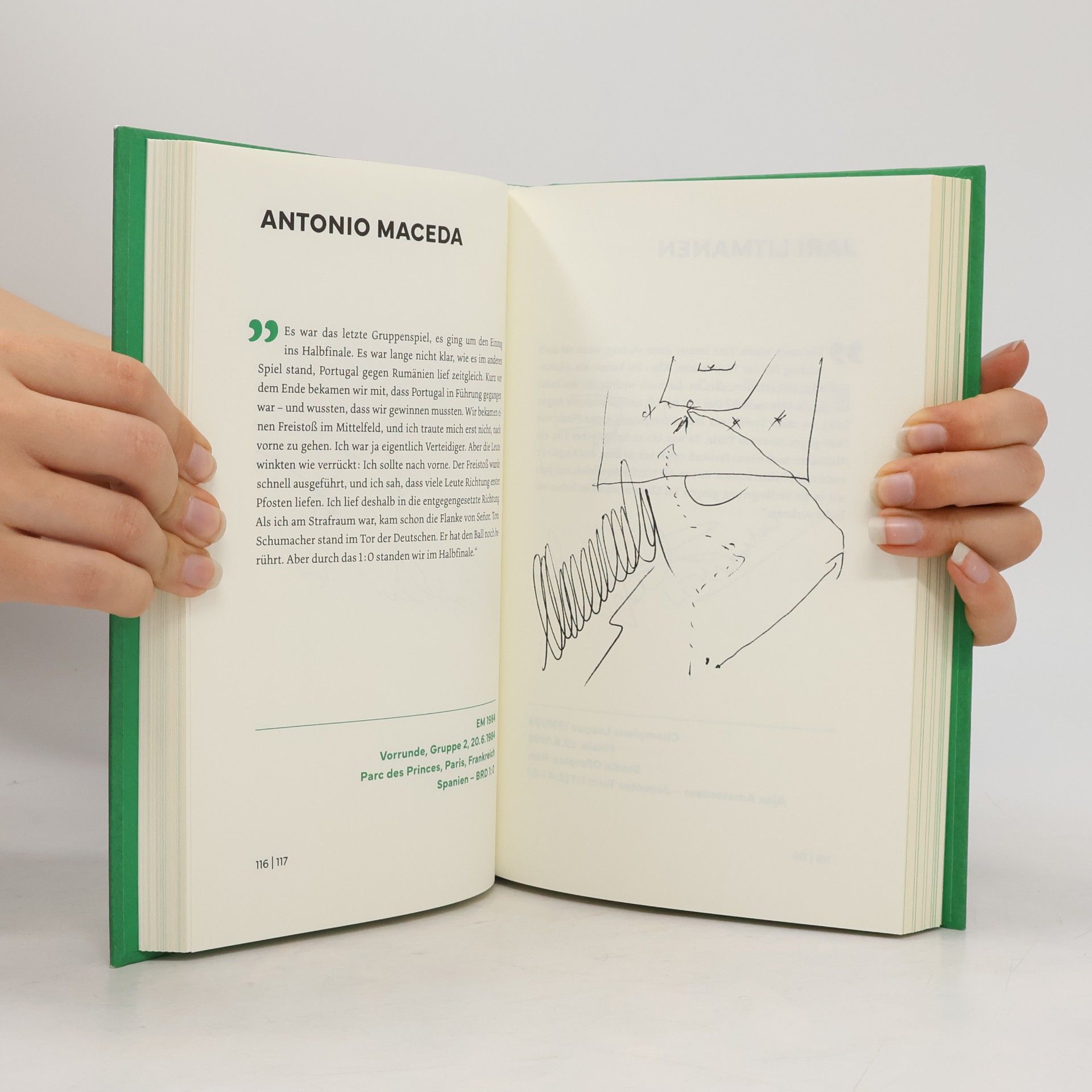 Javier Cáceres Tore wie gemalt