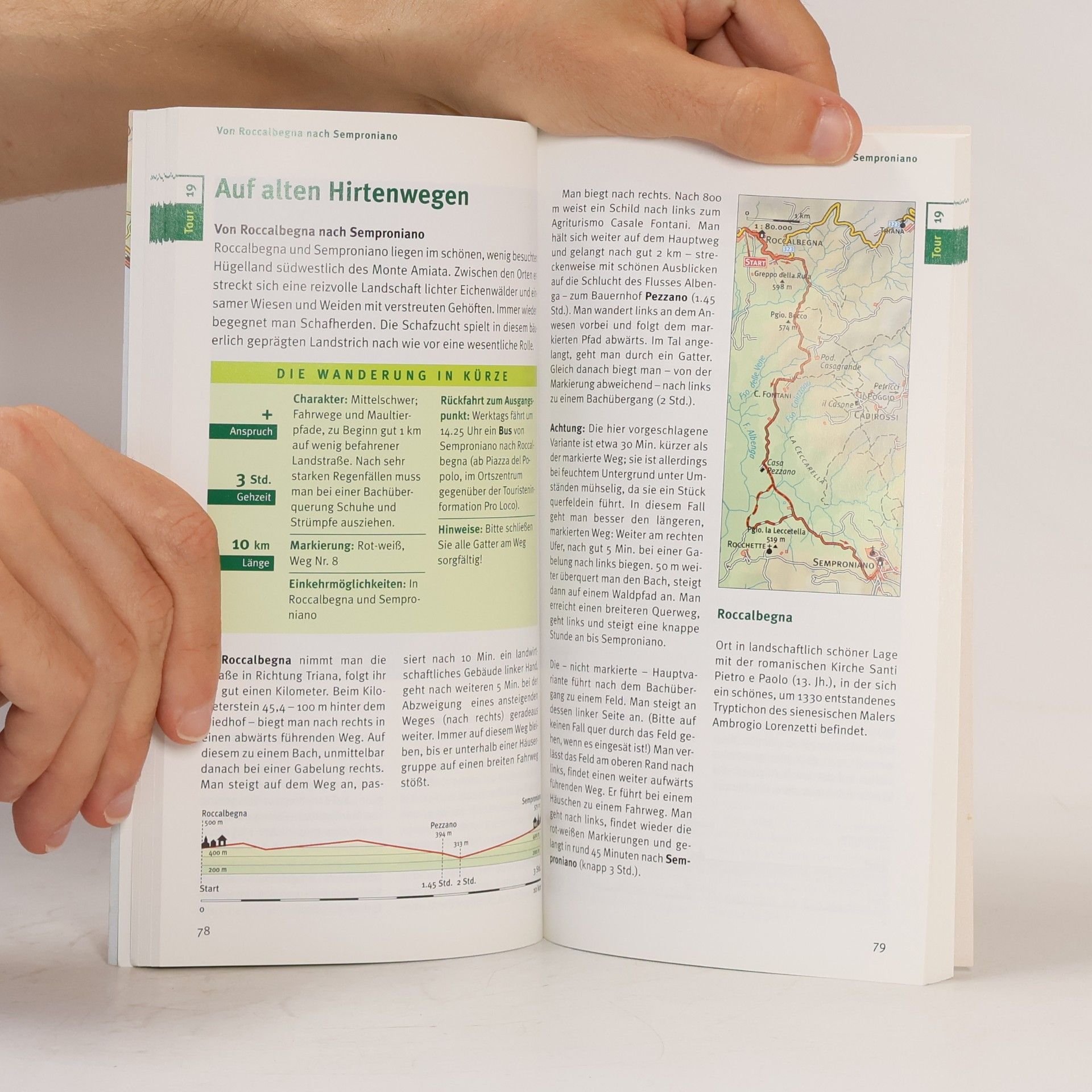 Christoph Hennig Wandern in der Toscana