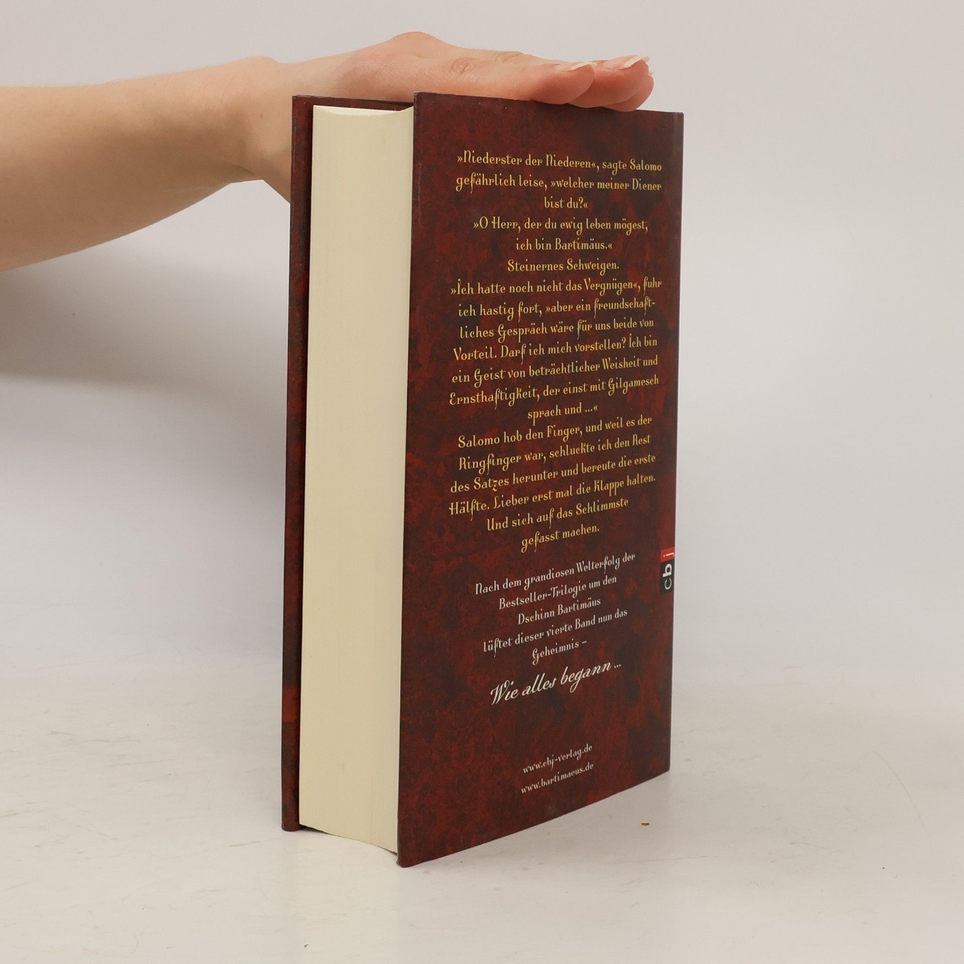Jonathan Stroud Bartimäus: Der Ring des Salomo