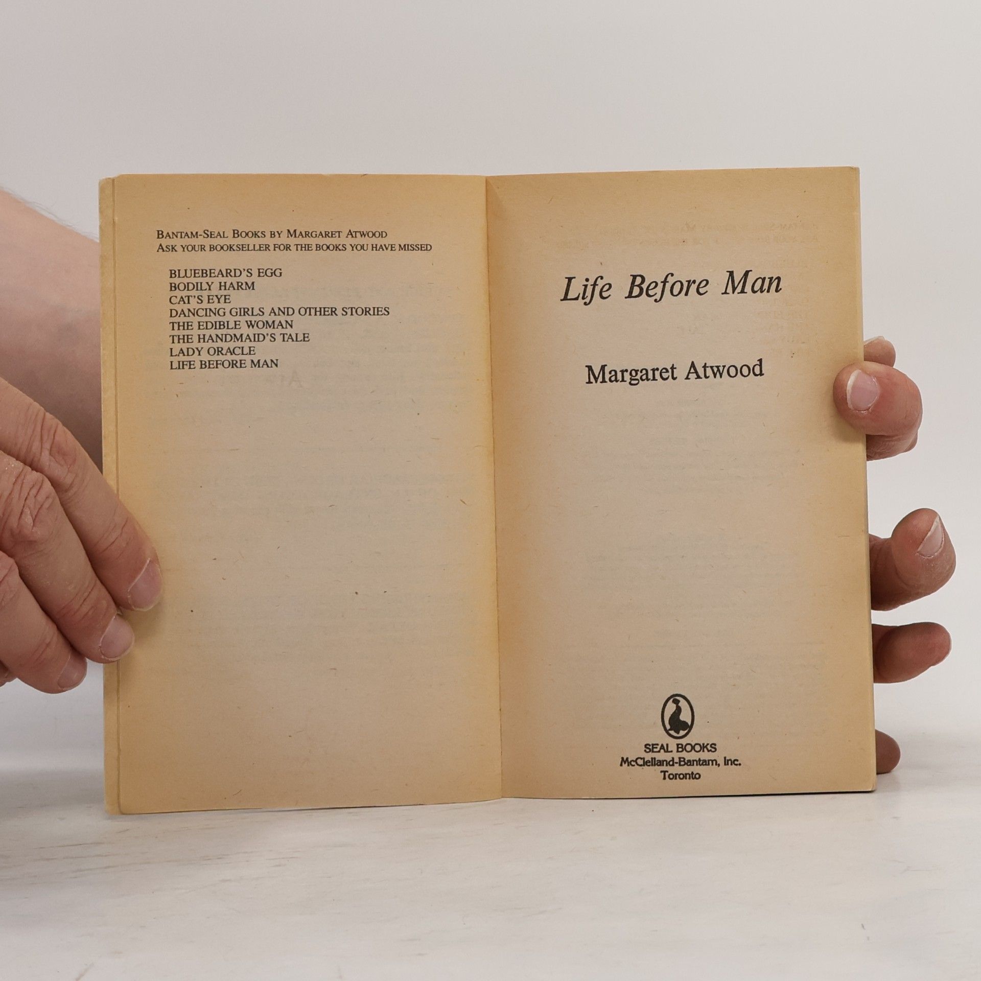 Margaret Atwood Life Before Man