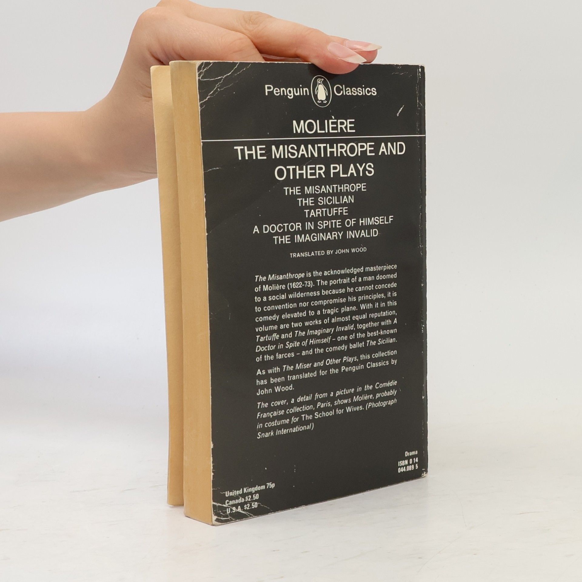 J Wood The Misanthrope and Other Plays