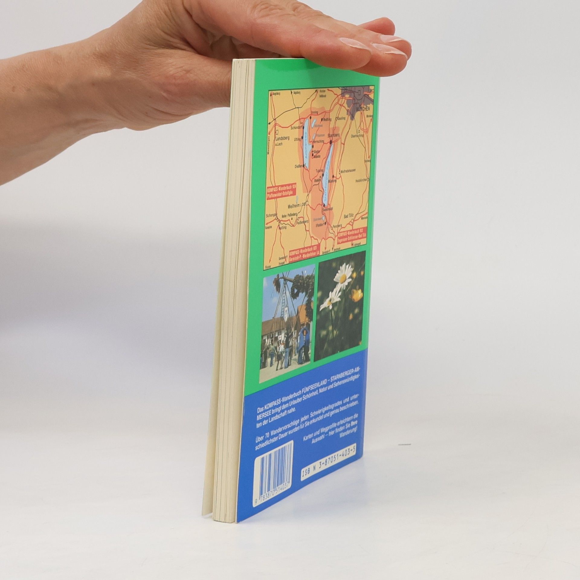 Horst Hennek Rohlfs Kompass Wanderbuch - 926: Fünfseenland