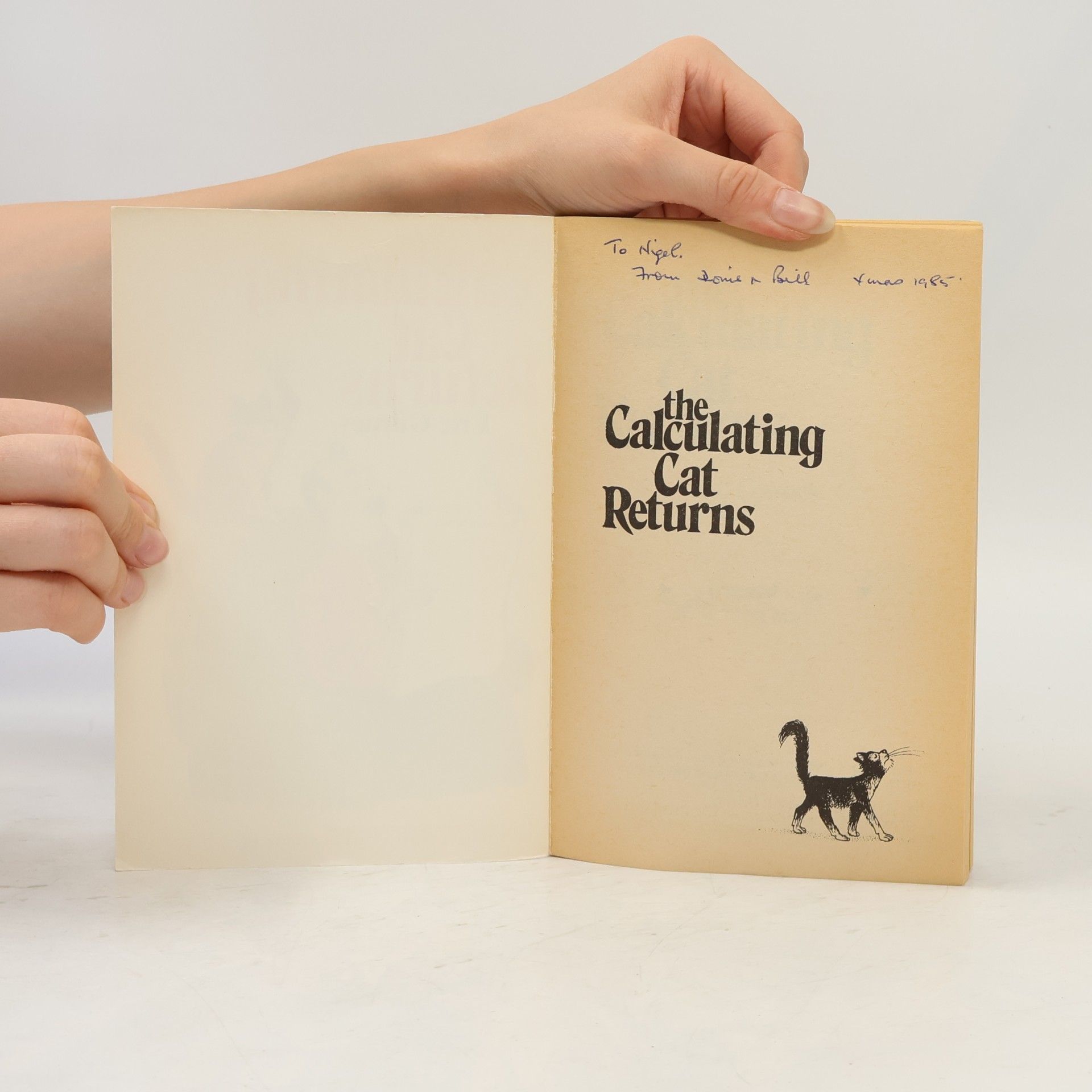 Eric Gurney The Calculating Cat: Calculating Cat Returns