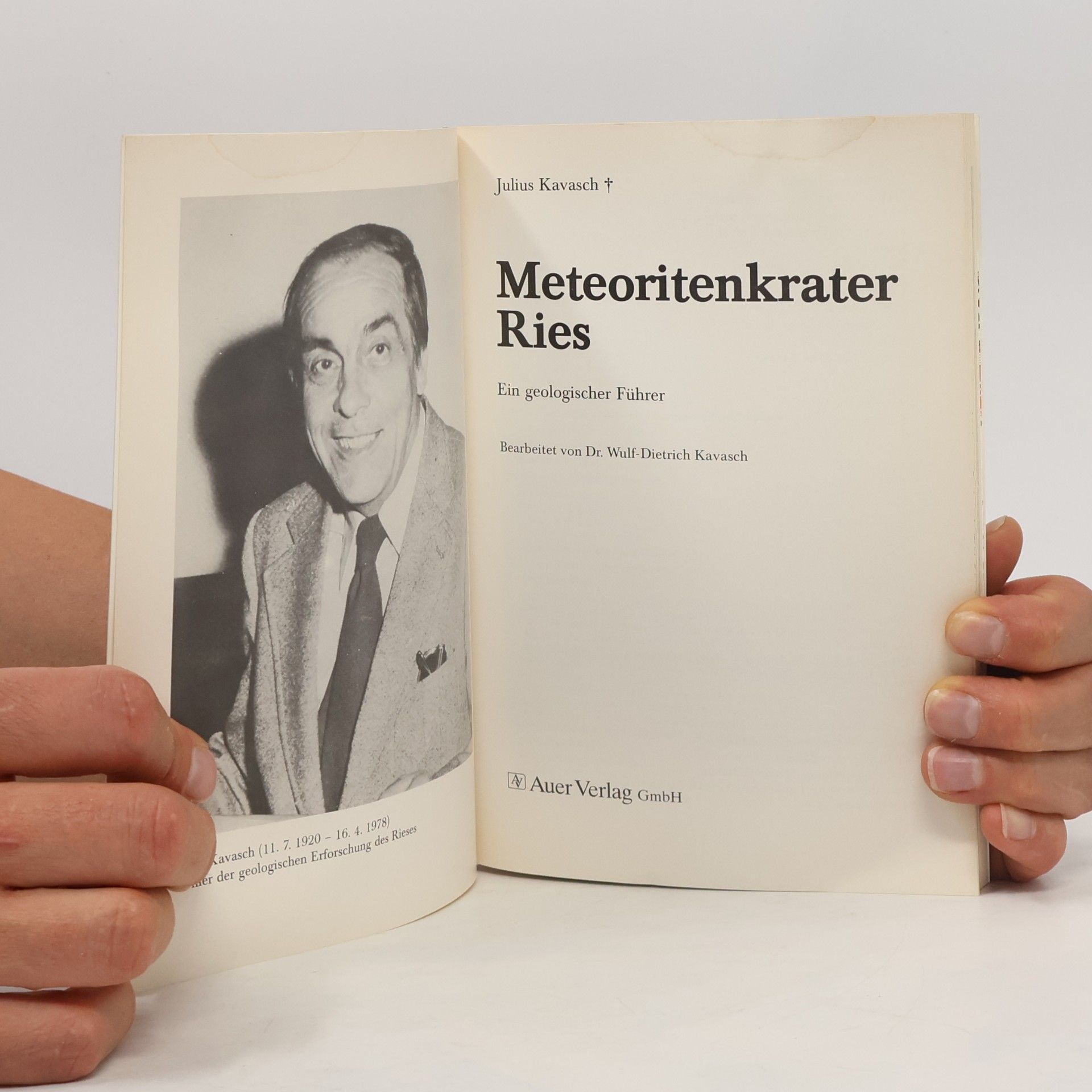 Julius Kavasch Meteoritenkrater Ries