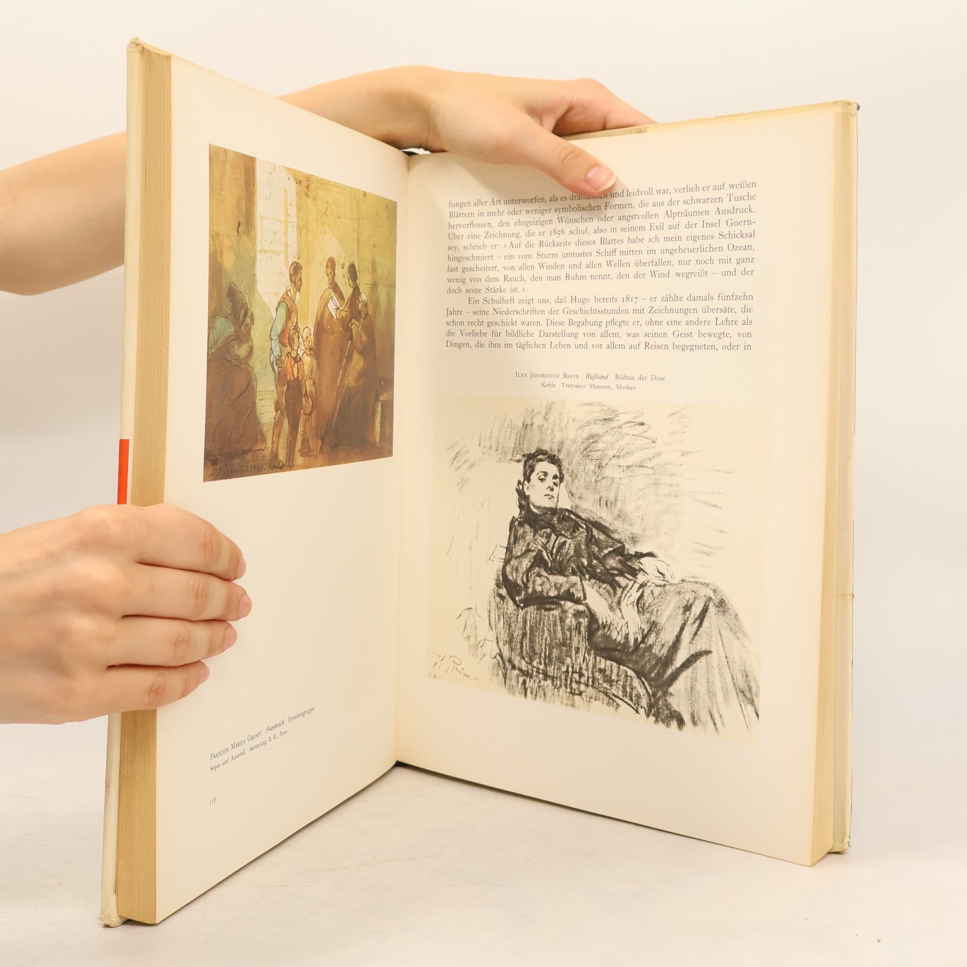 Jean Selz Aquarelle und Zeichnungen