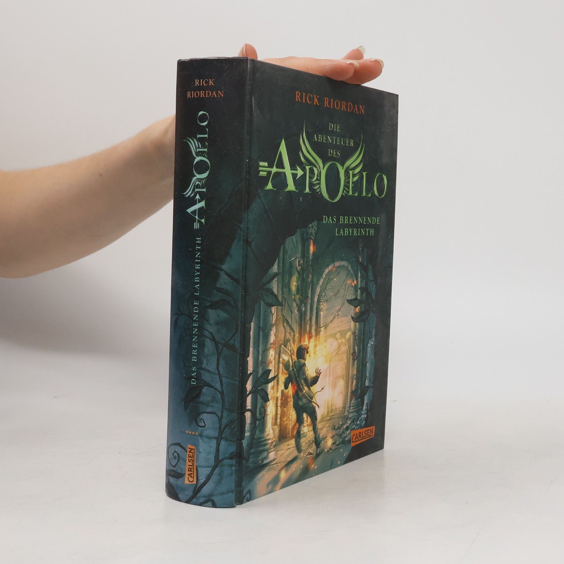 Rick Riordan Das brennende Labyrinth