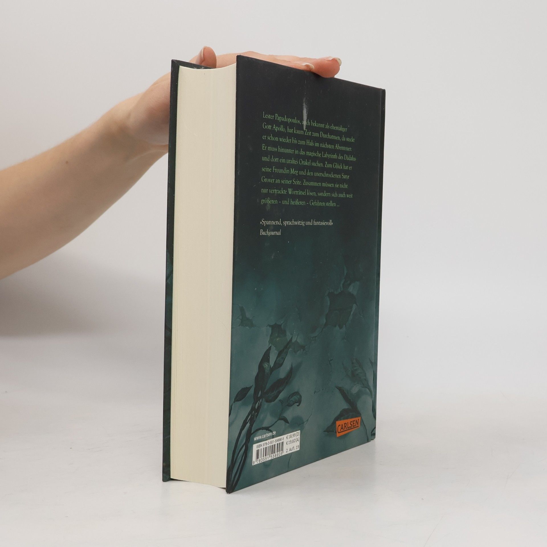 Rick Riordan Das brennende Labyrinth