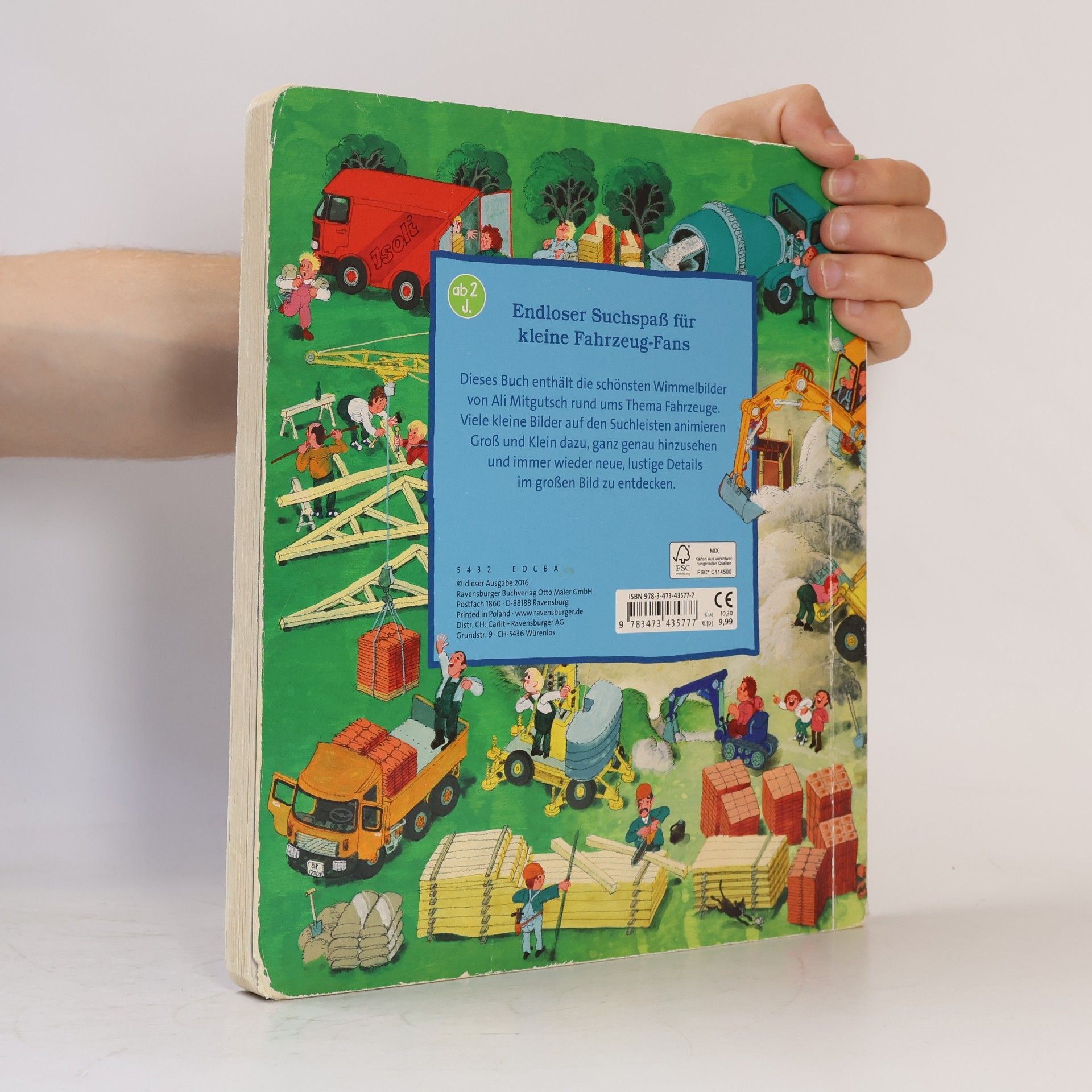 Ali Mitgutsch Mein Wimmel-Suchbuch Fahrzeuge