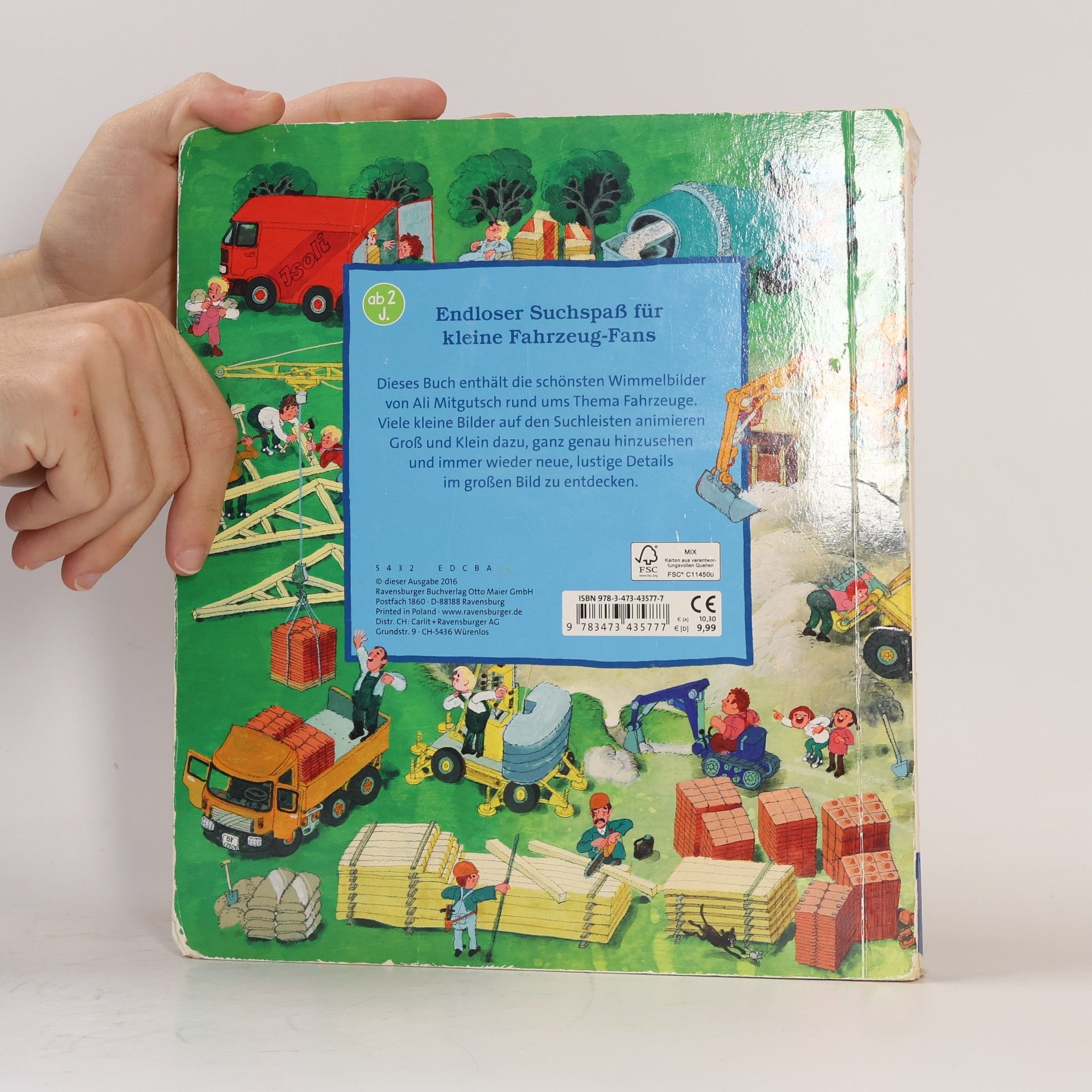 Ali Mitgutsch Mein Wimmel-Suchbuch Fahrzeuge