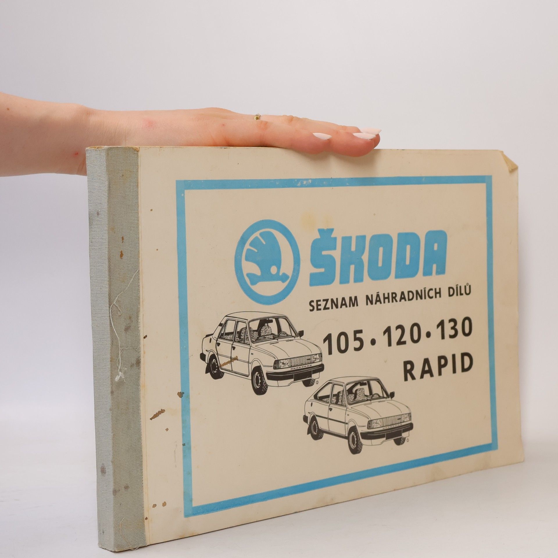 Kolektiv autorů Škoda - seznam náhradních dílů 105, 120, 130 Rapid