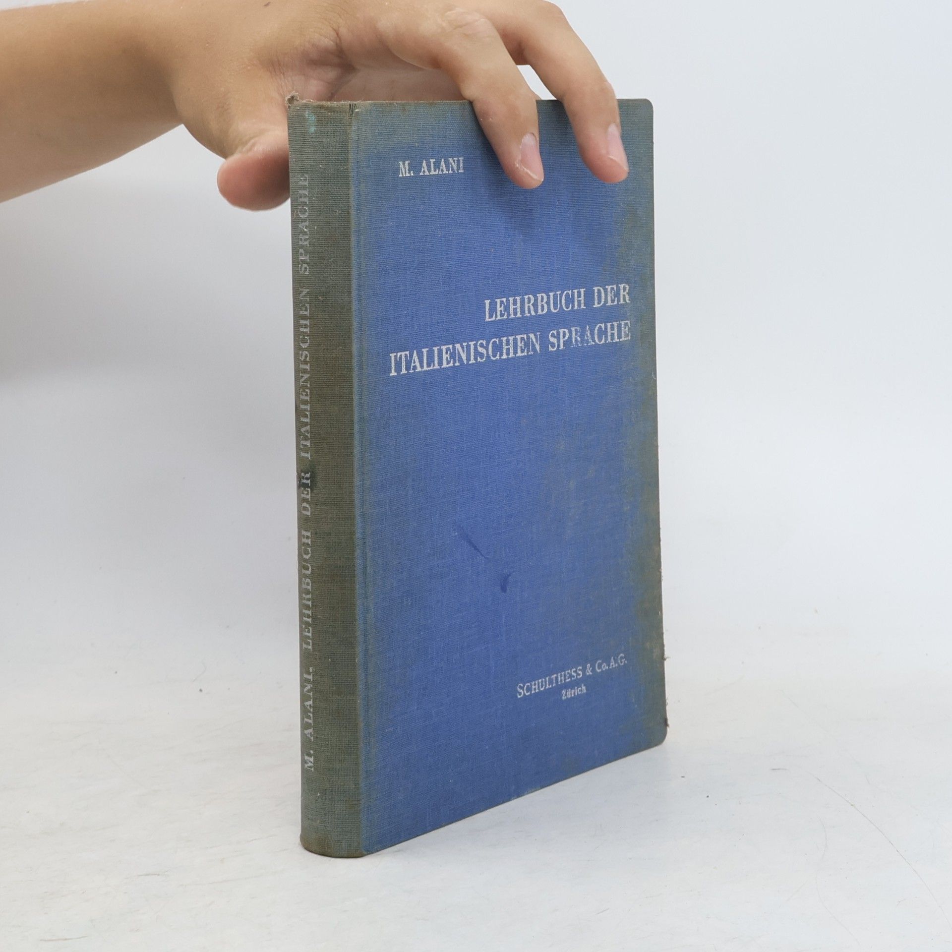 Mohammed M. Alani Lehrbuch der italienischen Sprache