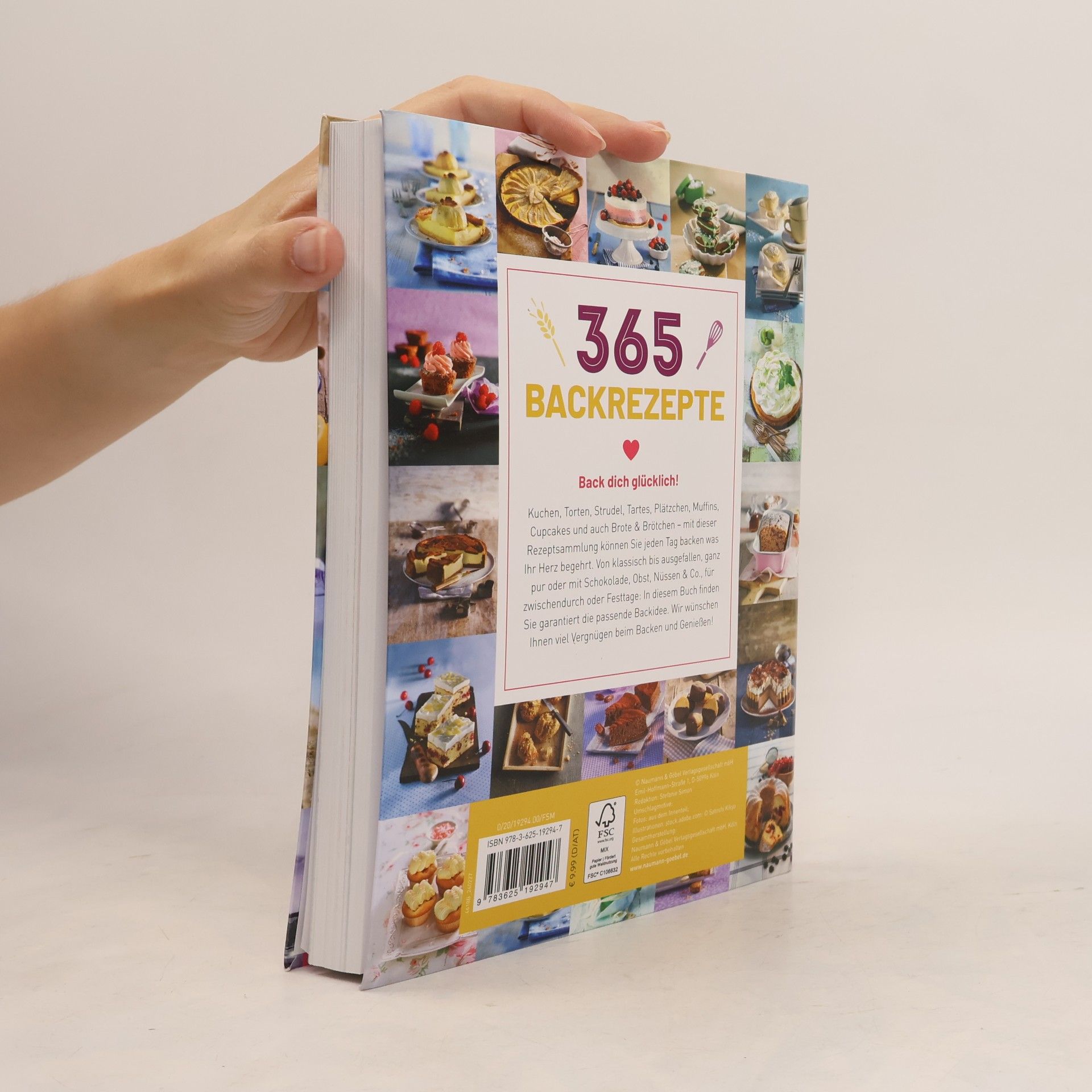 Autores varios 365 Backrezepte