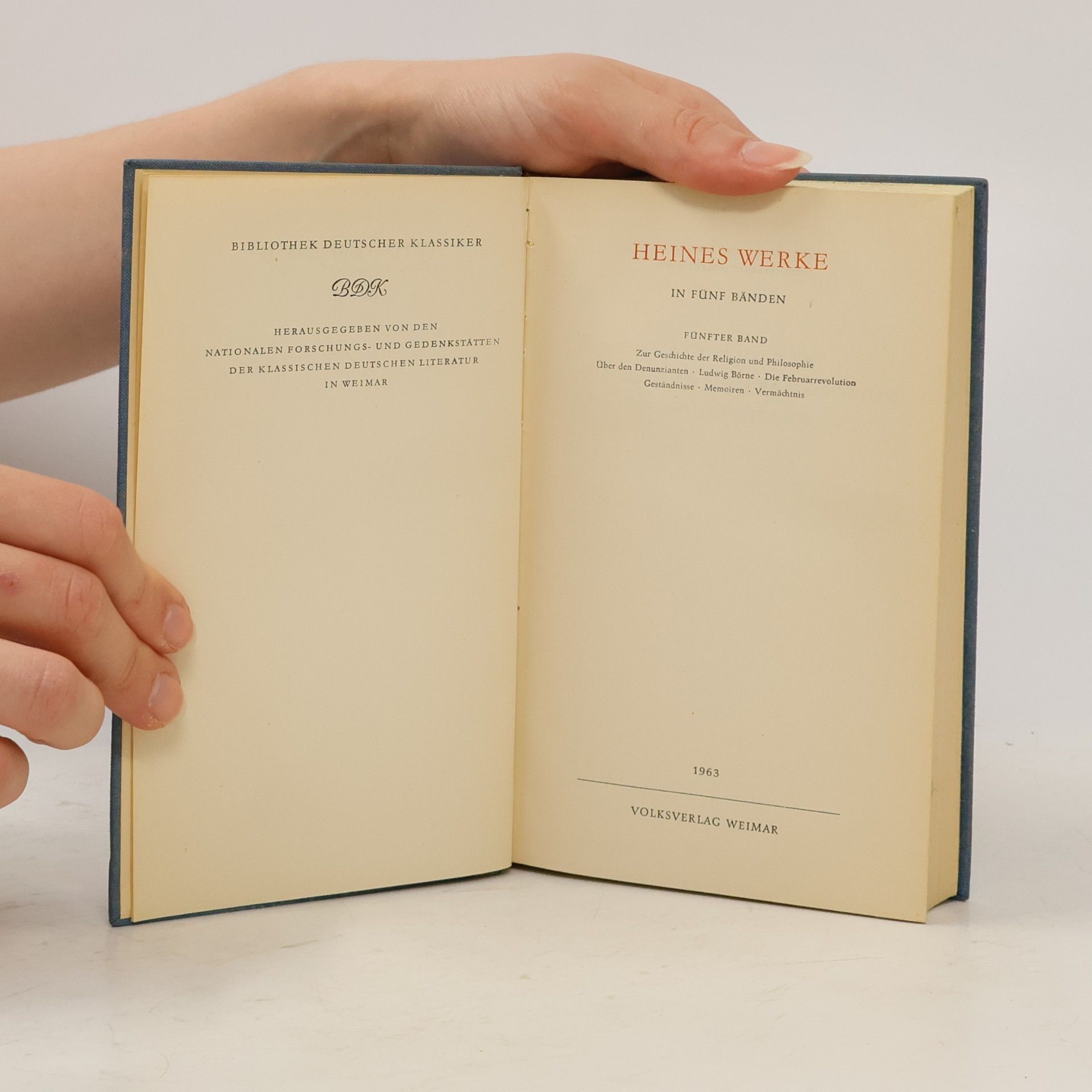 Heinrich Heine Heines Werke 5