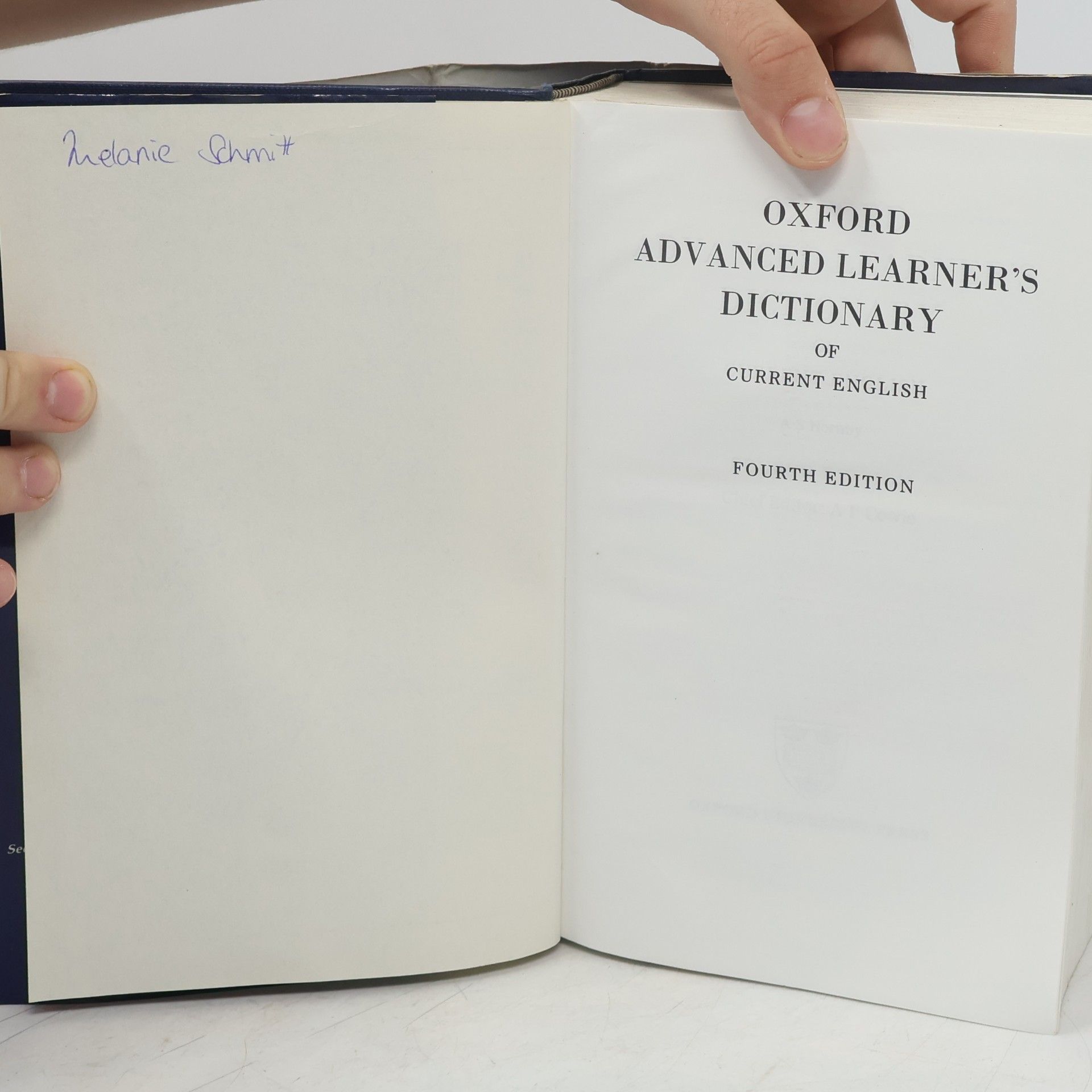 Albert Sydney Hornby Oxford Advanced Learner's Dictionary of Current English