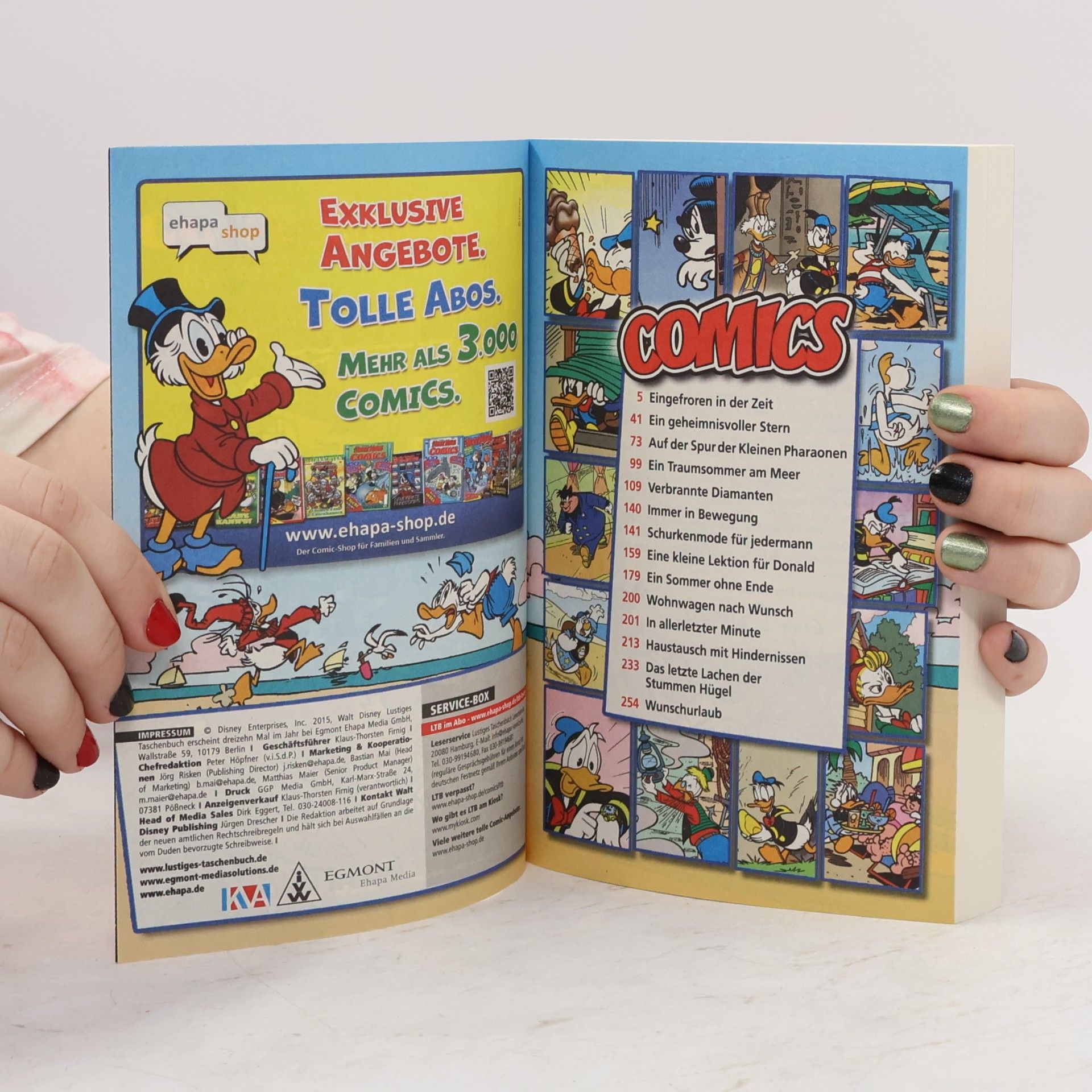 Walt Disney Lustiges Taschenbuch 469. Start in den Sommer