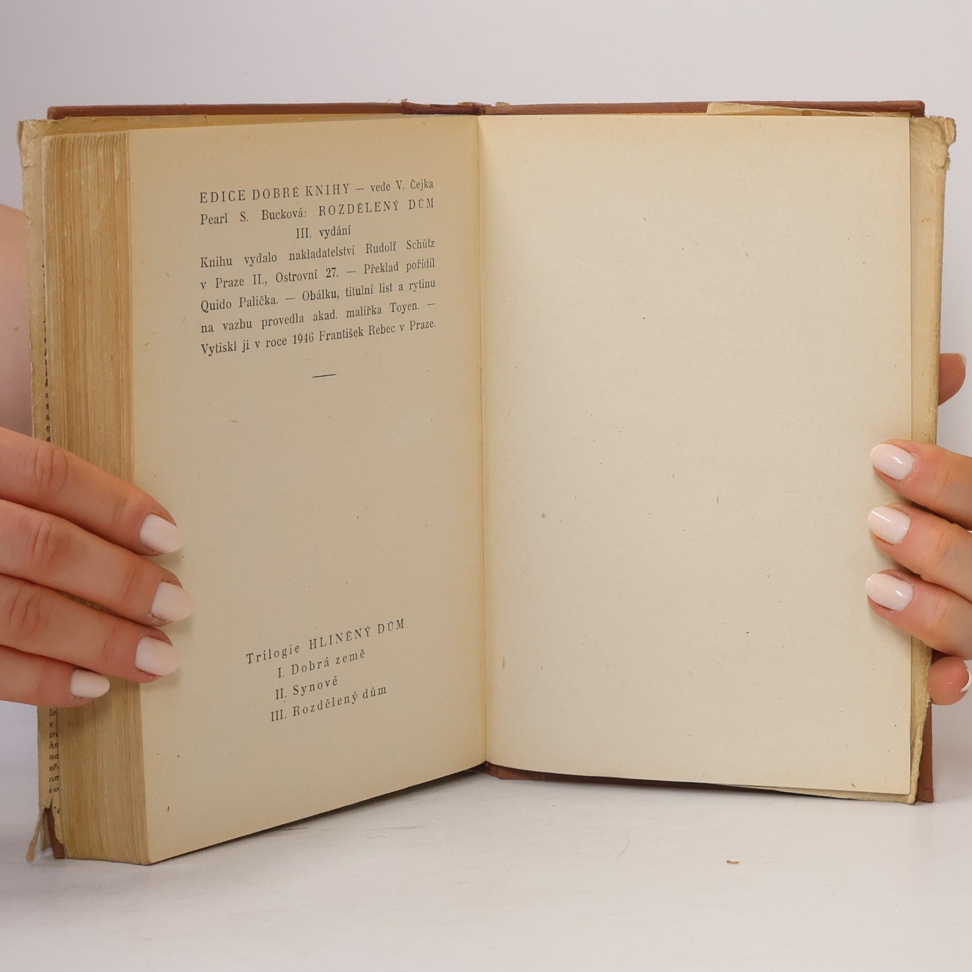 Pearl S. Buck Rozdělený dům