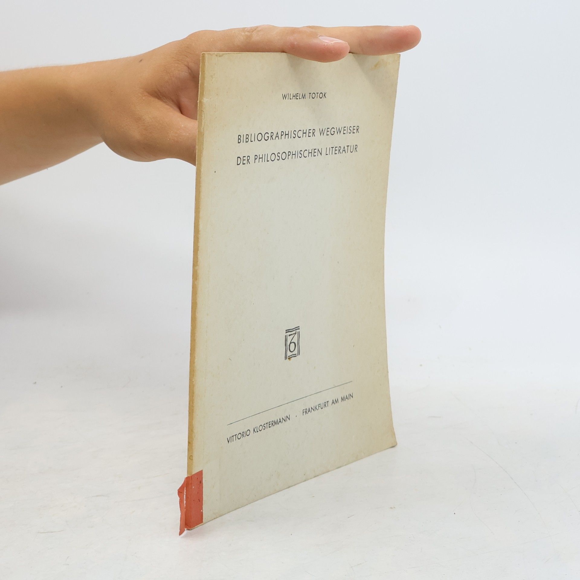 Kolektiv autorů Bibliographischer Wegweiser der philosophischen Literatur
