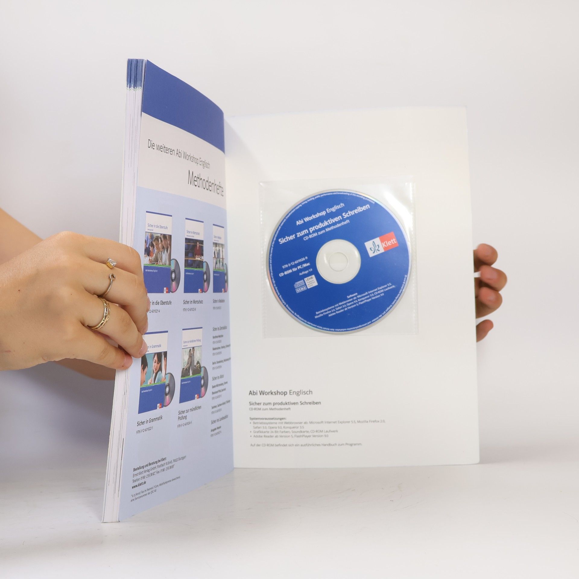 KLETT Sicher zum produktiven Schreiben, Methodenheft m. CD-ROM