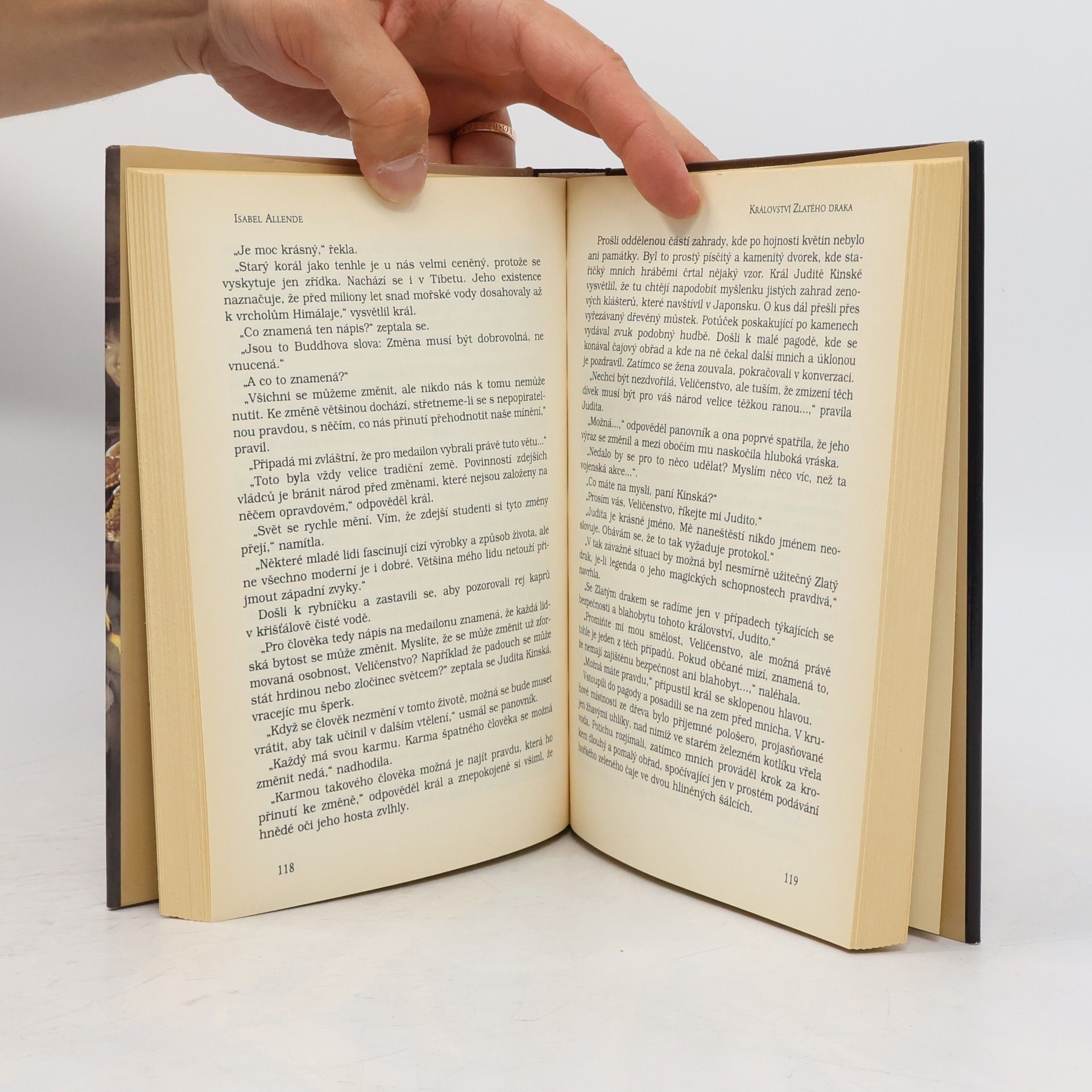 Isabel Allende Království Zlatého draka