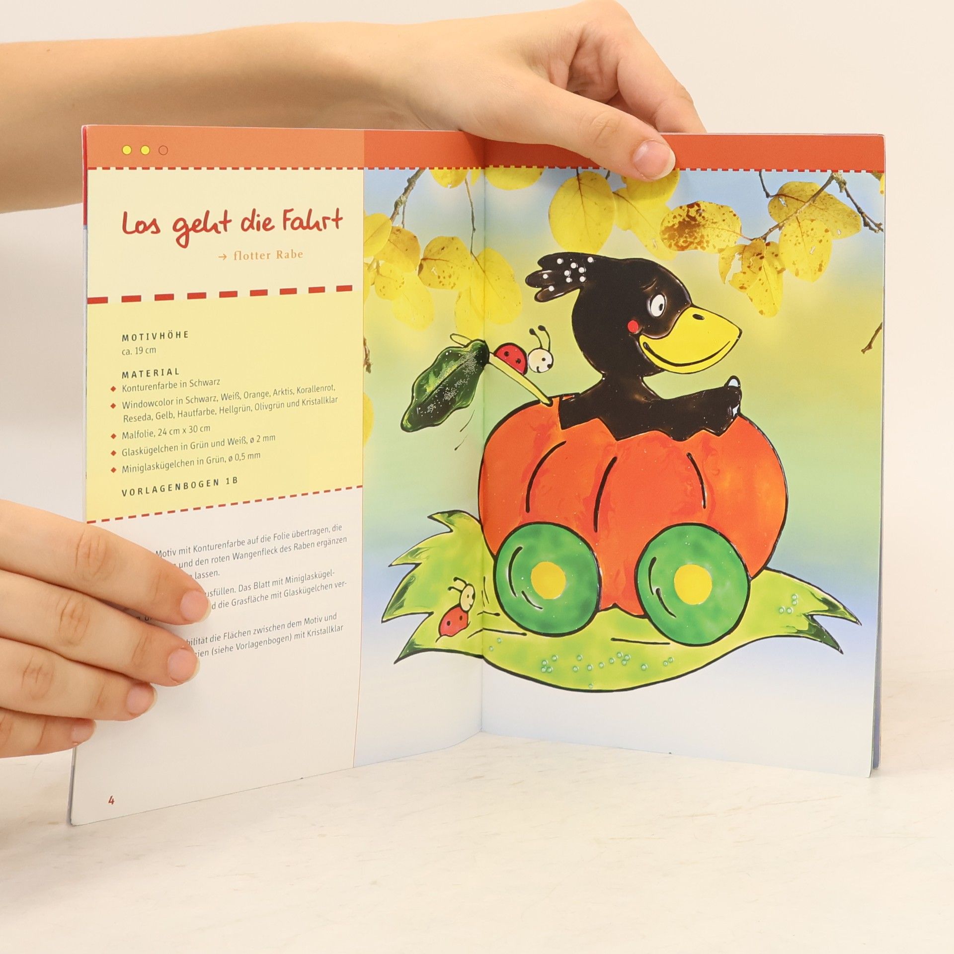 Kinder basteln im Herbst