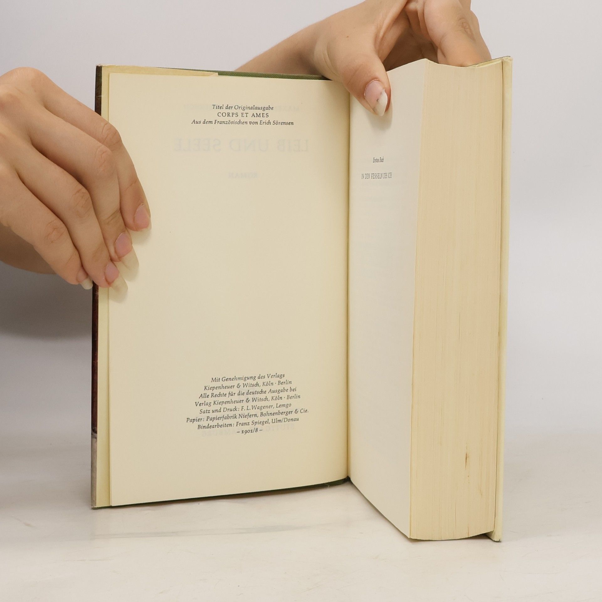 Maxence van der Meersch Leib und Seele
