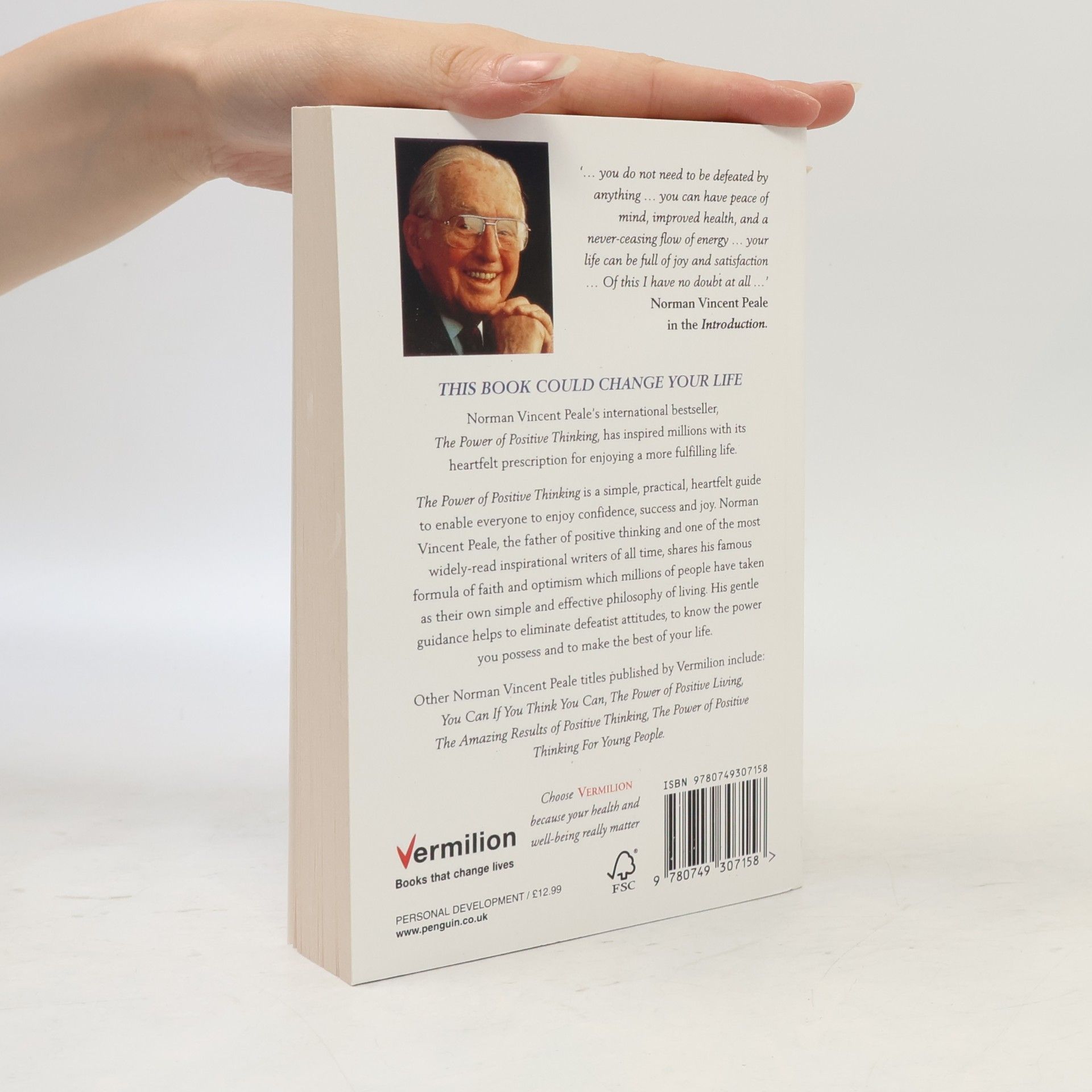 Norman Vincent Peale The Power of Positive Thinking
