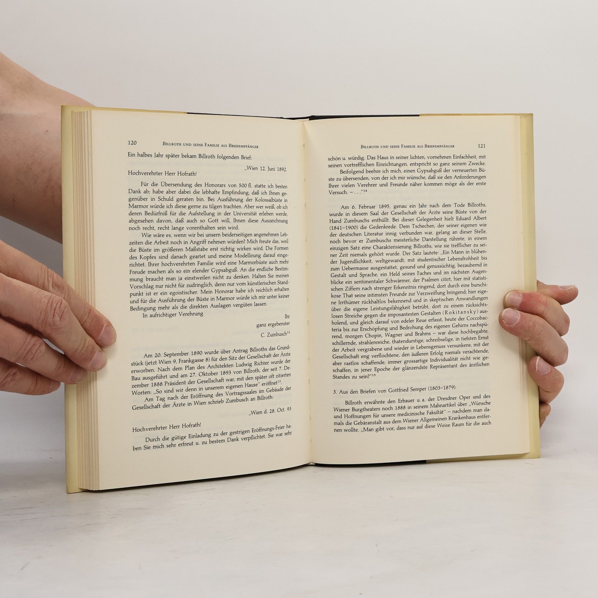 Helmut Wyklicky Unbekanntes von Theodor Billroth