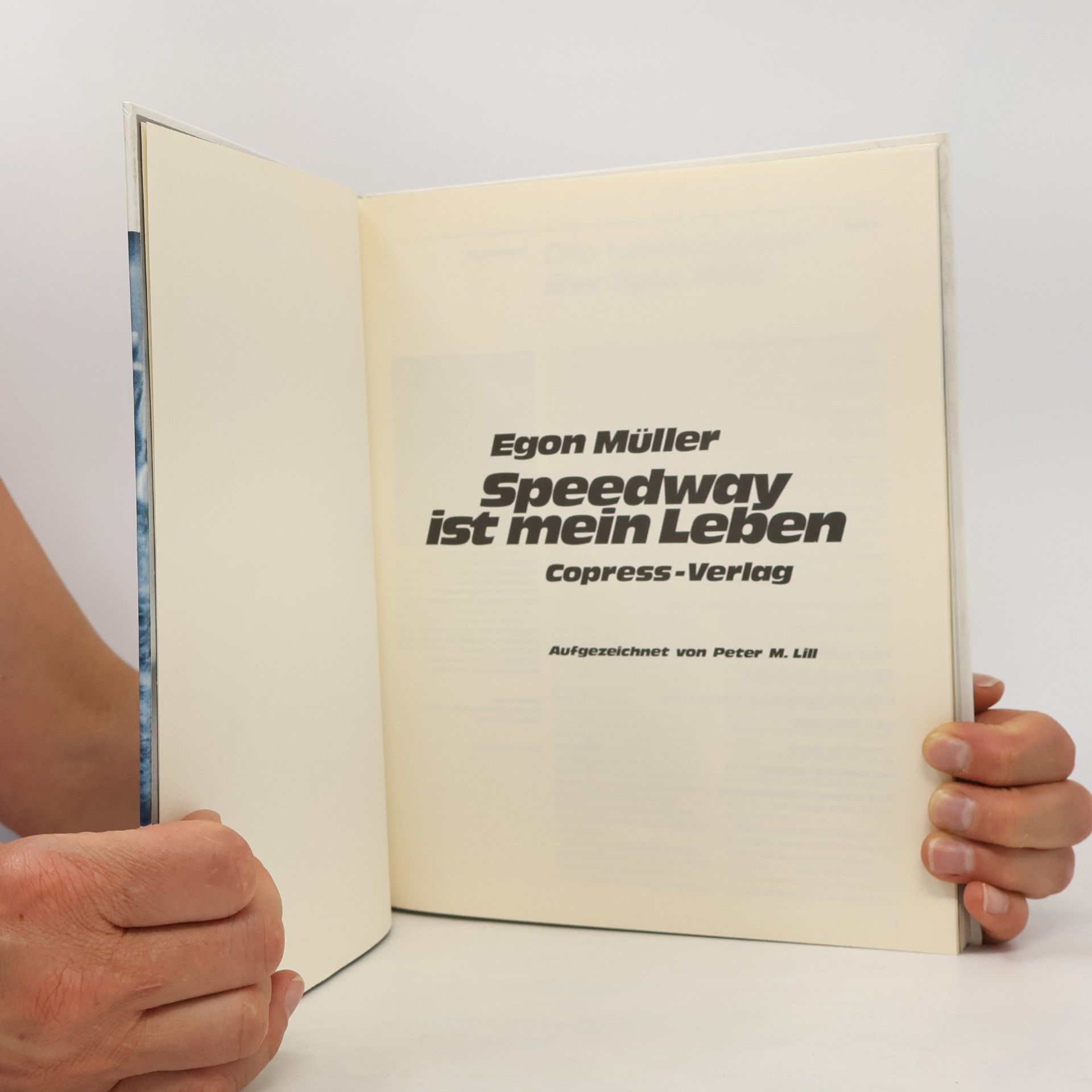 Egon Müller Speedway ist mein Leben