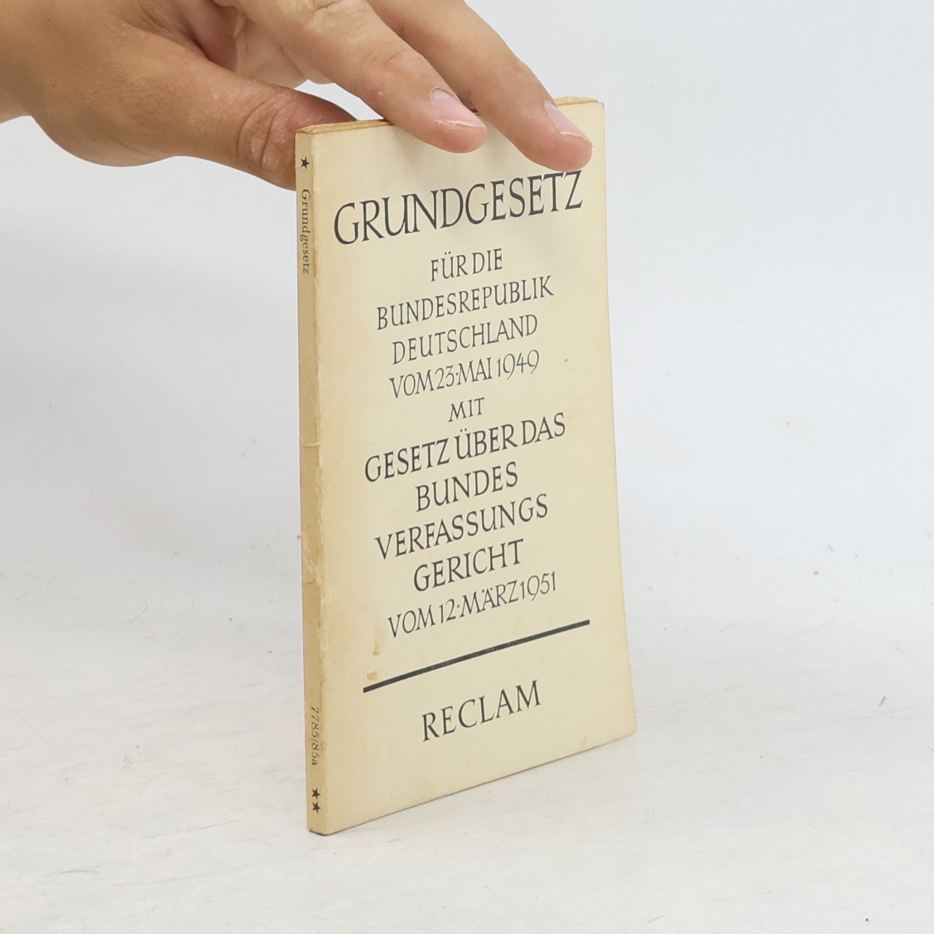Autorenkollektiv Grundgesetz für die Bundesrepublik Deutschland vom 23 Mai 1949