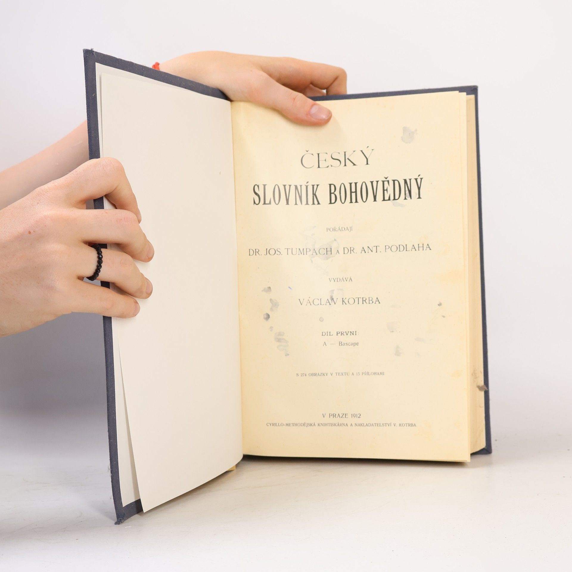 Jos. Tumpach Český slovník bohovědný 1. A-Bascape