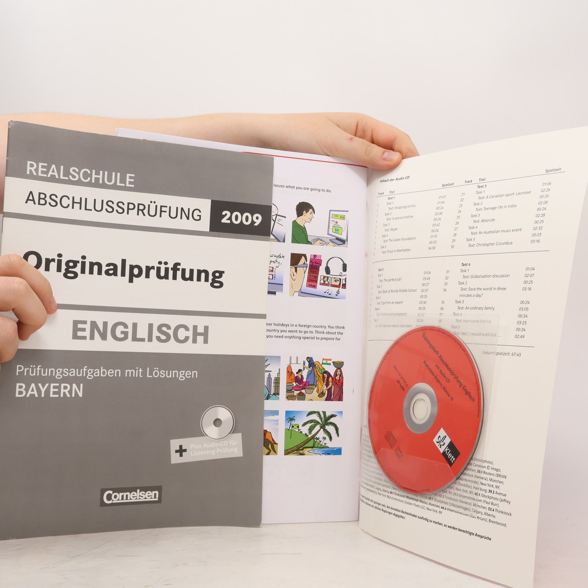 Paul Aston Trainingsheft Abschlussprüfung Englisch, m. Audio-CD