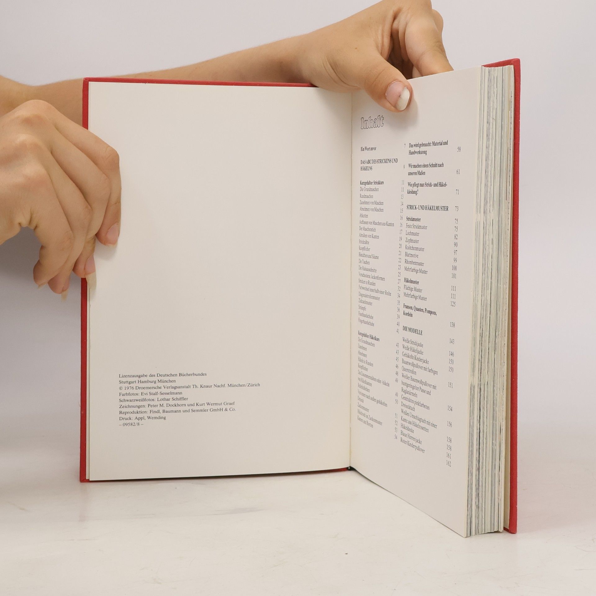 Ulrike Wermut Graef Wir stricken und häkeln. Ein Knaur-Handarbeitsbuch